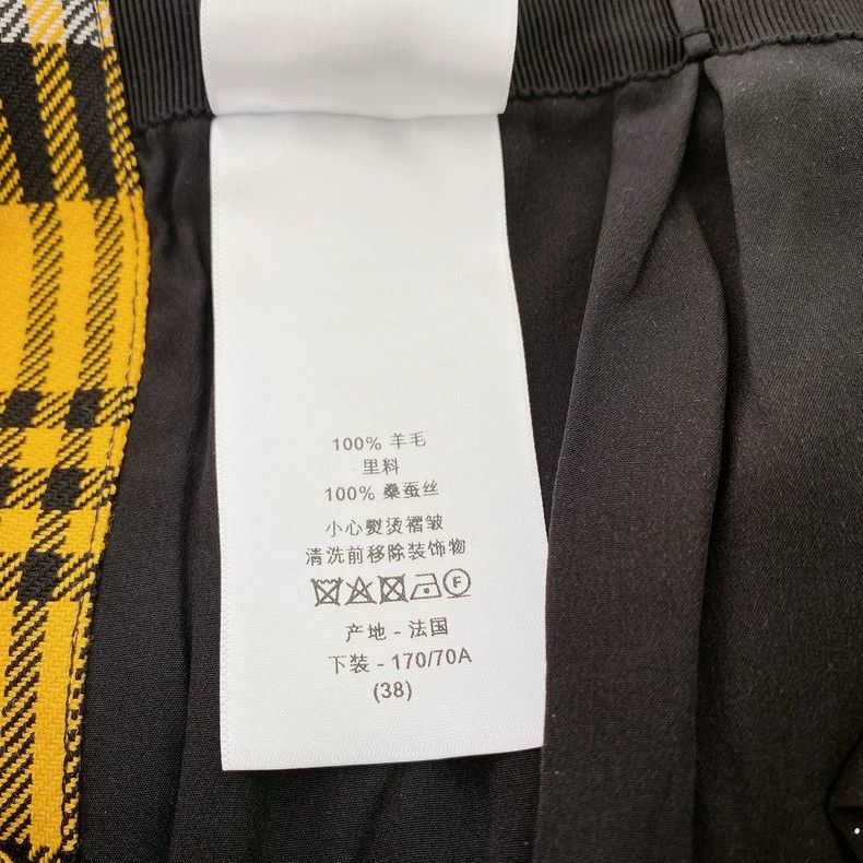 Dior Dior Plaid skirt Size 25" / US 0 / IT 36 - 8 Thumbnail