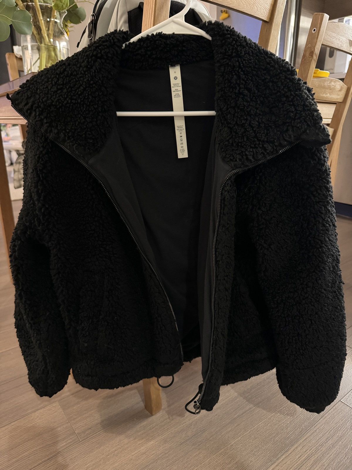 Lululemon Lululemon black Sherpa jacket size 6 Size M / US 6-8 / IT 42-44 - 2 Thumbnail