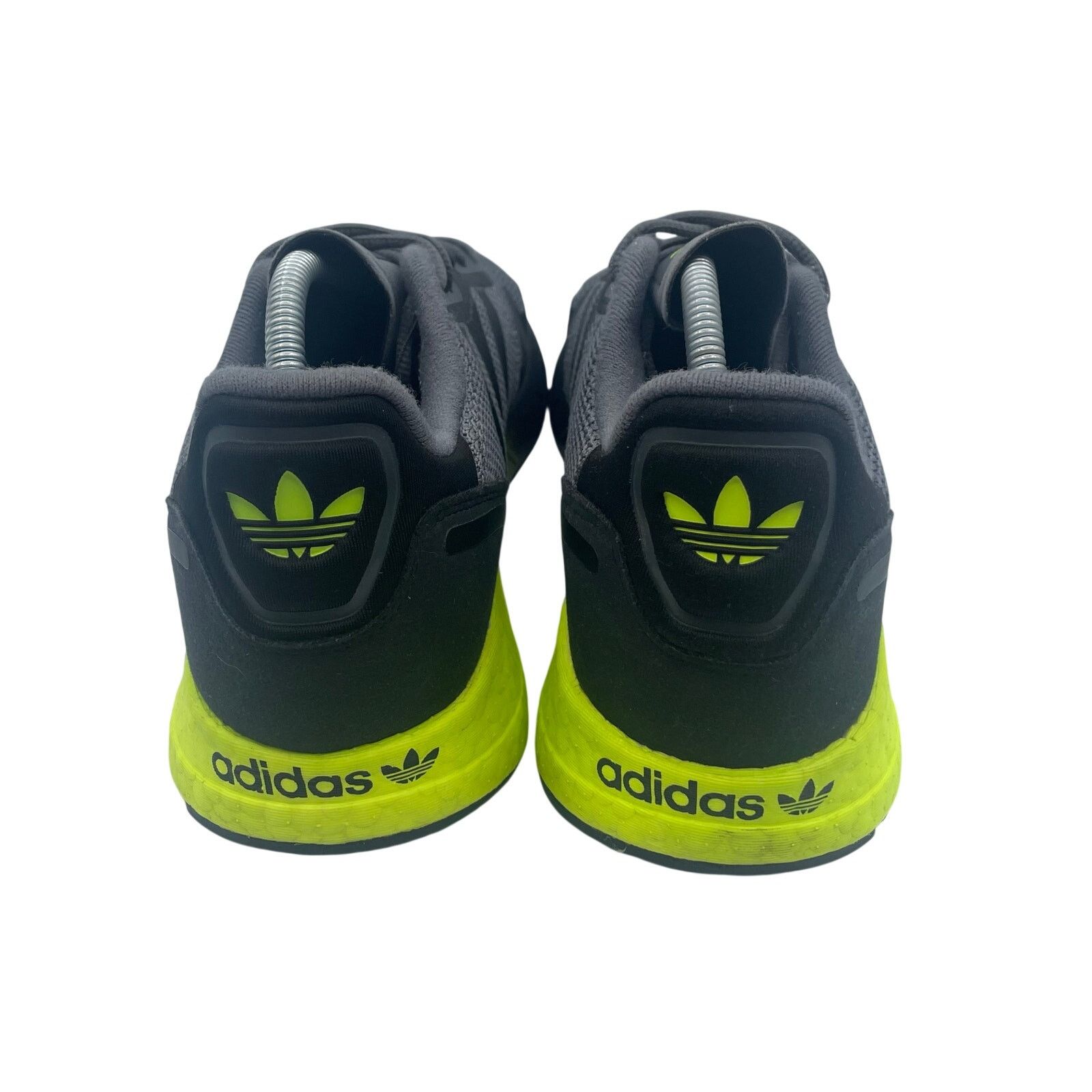 Adidas Adidas ZX 1K Boost Grey Black Solar Yellow Shoes Mens 11 Size US 11 / EU 44 - 4 Thumbnail