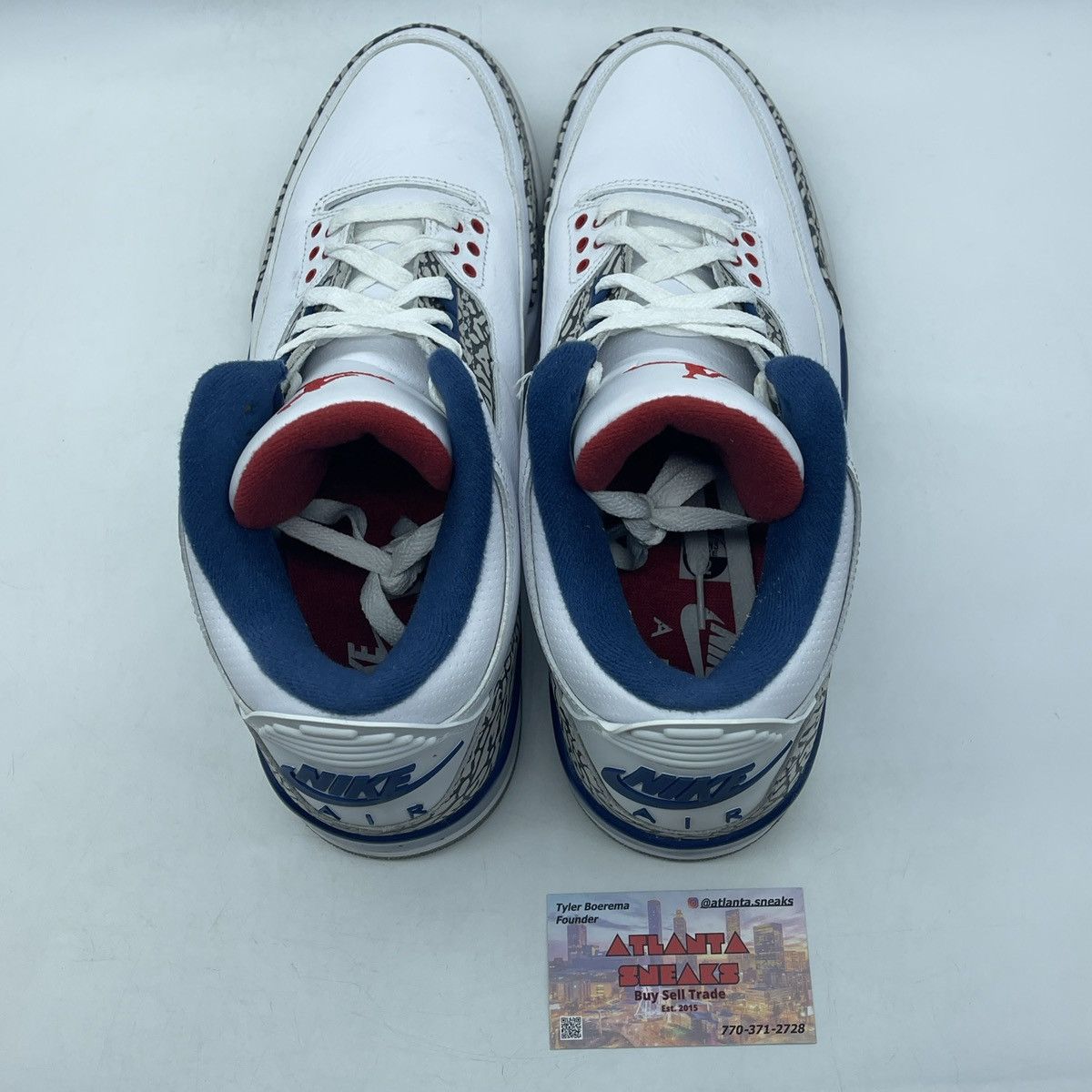 Jordan Brand Air Jordan 3 true blue Size US 12 / EU 45 - 6 Thumbnail