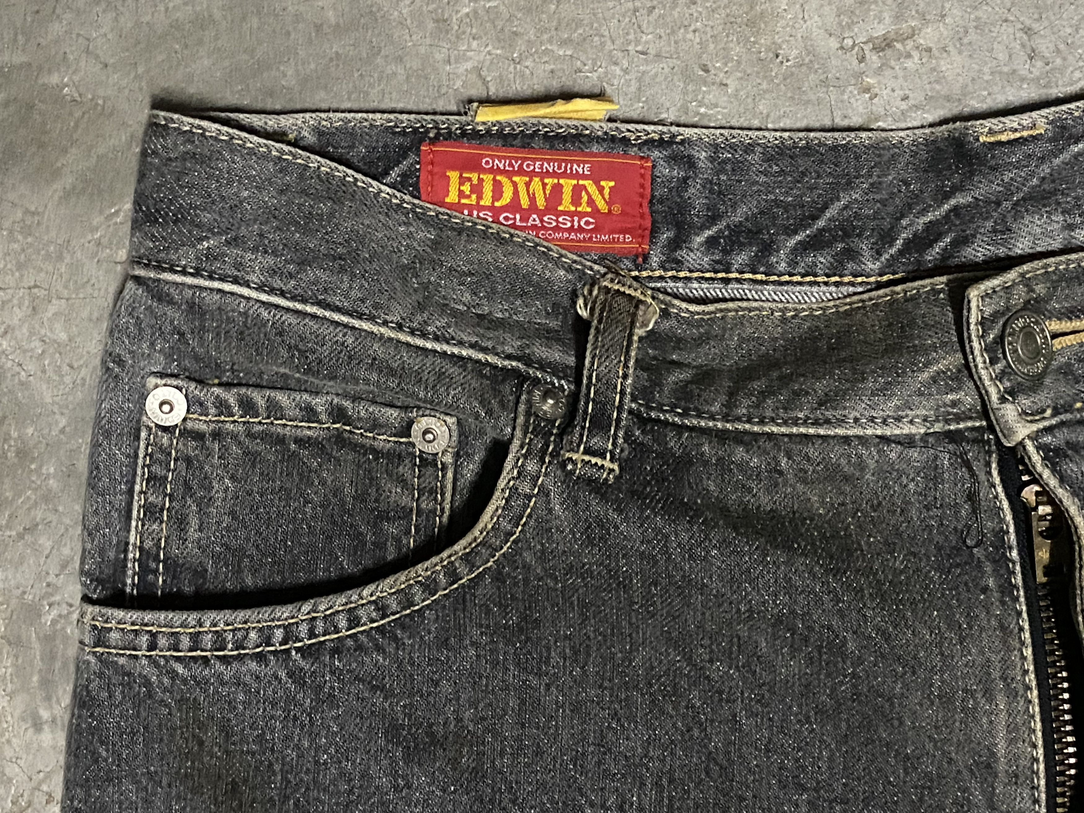 Edwin Vintage Edwin US Classic Scovill Rivett Size US 34 / EU 50 - 6 Thumbnail