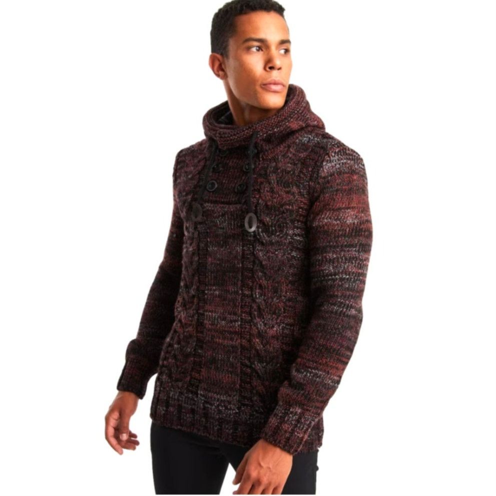 NBDN Nobrandedon Leif Nelson Purple/Red Sweater | Size 3XL Size US XXL / EU 58 / 5 - 9 Thumbnail