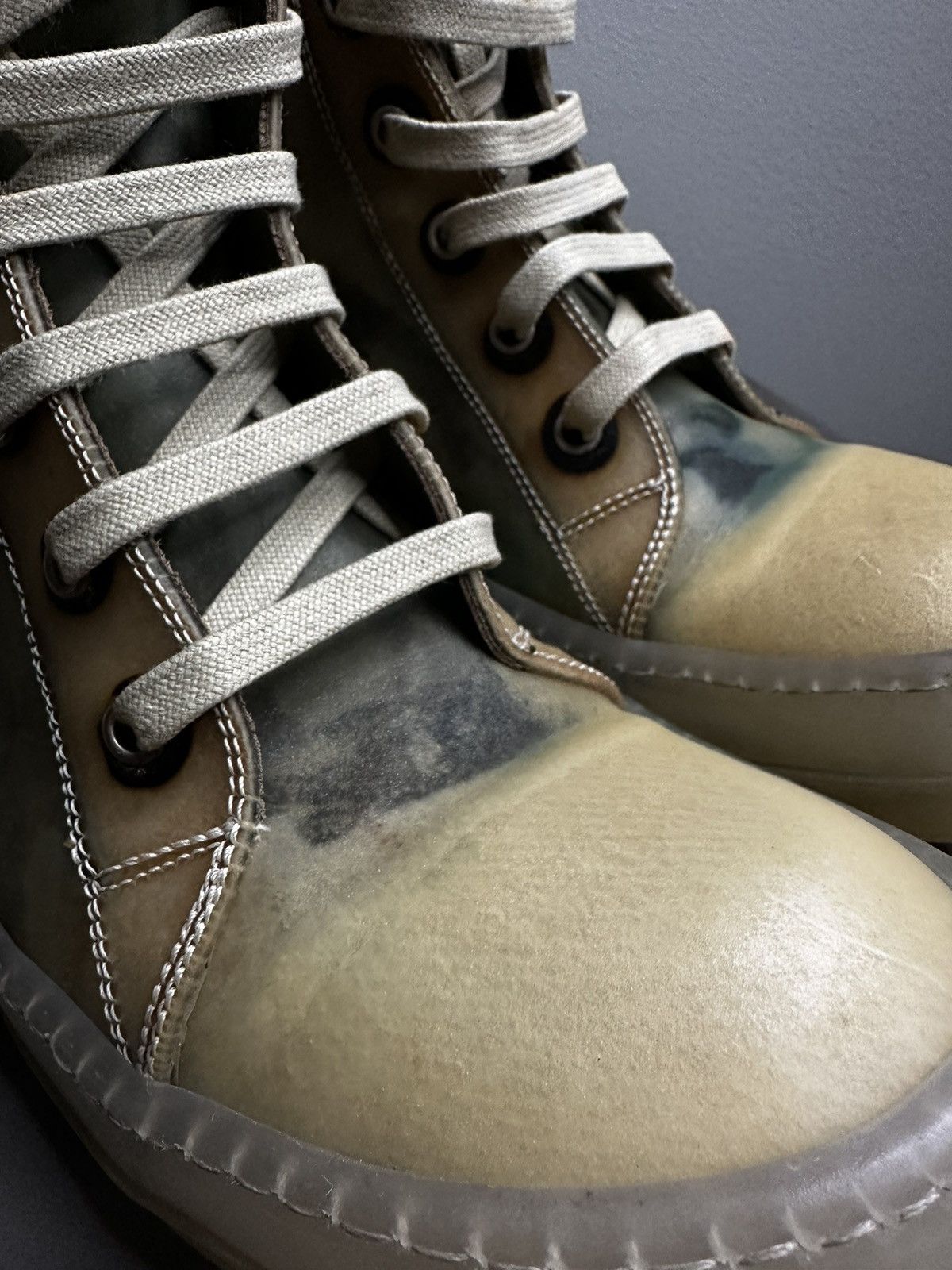 Rick Owens *holy grail* Babel ramones! Size US 7.5 / EU 40-41 - 6 Thumbnail