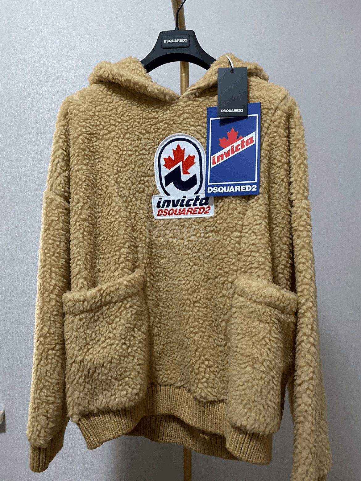 Dsquared2 Dsquared2 22AW Patches Fleece Hoodie Size US L / EU 52-54 / 3 - 1 Thumbnail