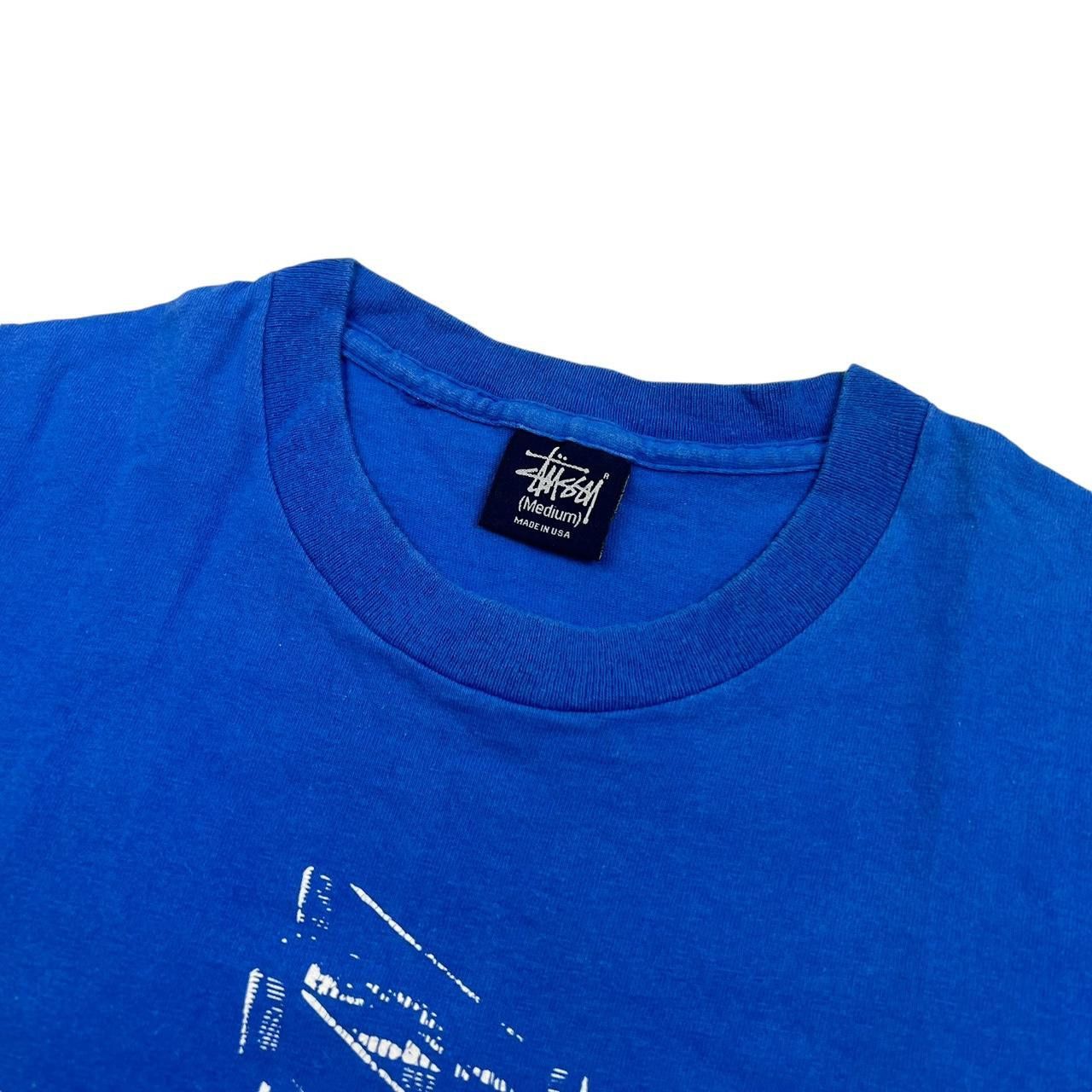 Stussy Vintage 2000s Stussy New York Fire Escape T-Shirt - Medium Size US M / EU 48-50 / 2 - 4 Thumbnail