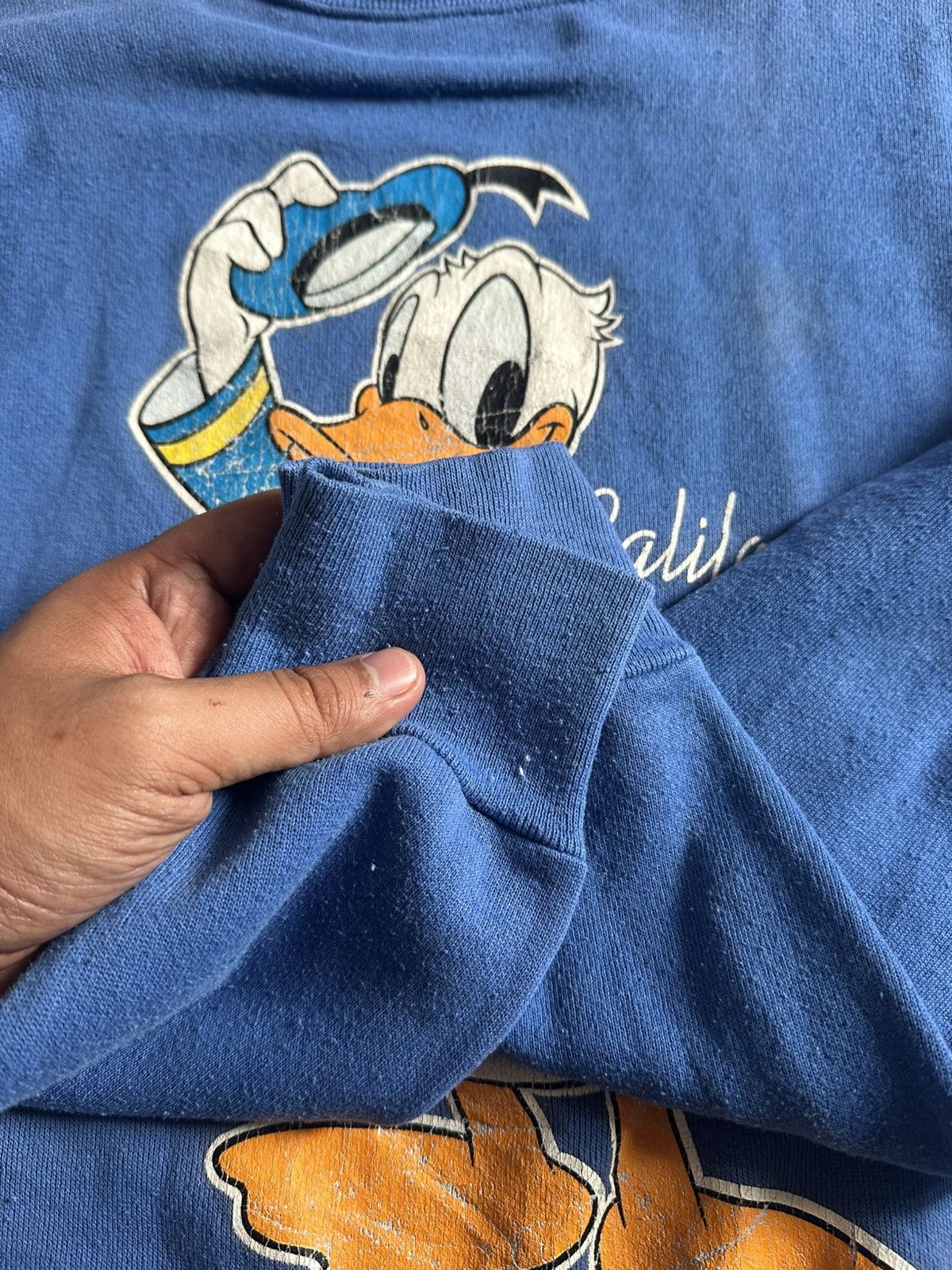 Disney × Vintage Donald Duck Vintage California Sweatshirt Size US M / EU 48-50 / 2 - 4 Thumbnail