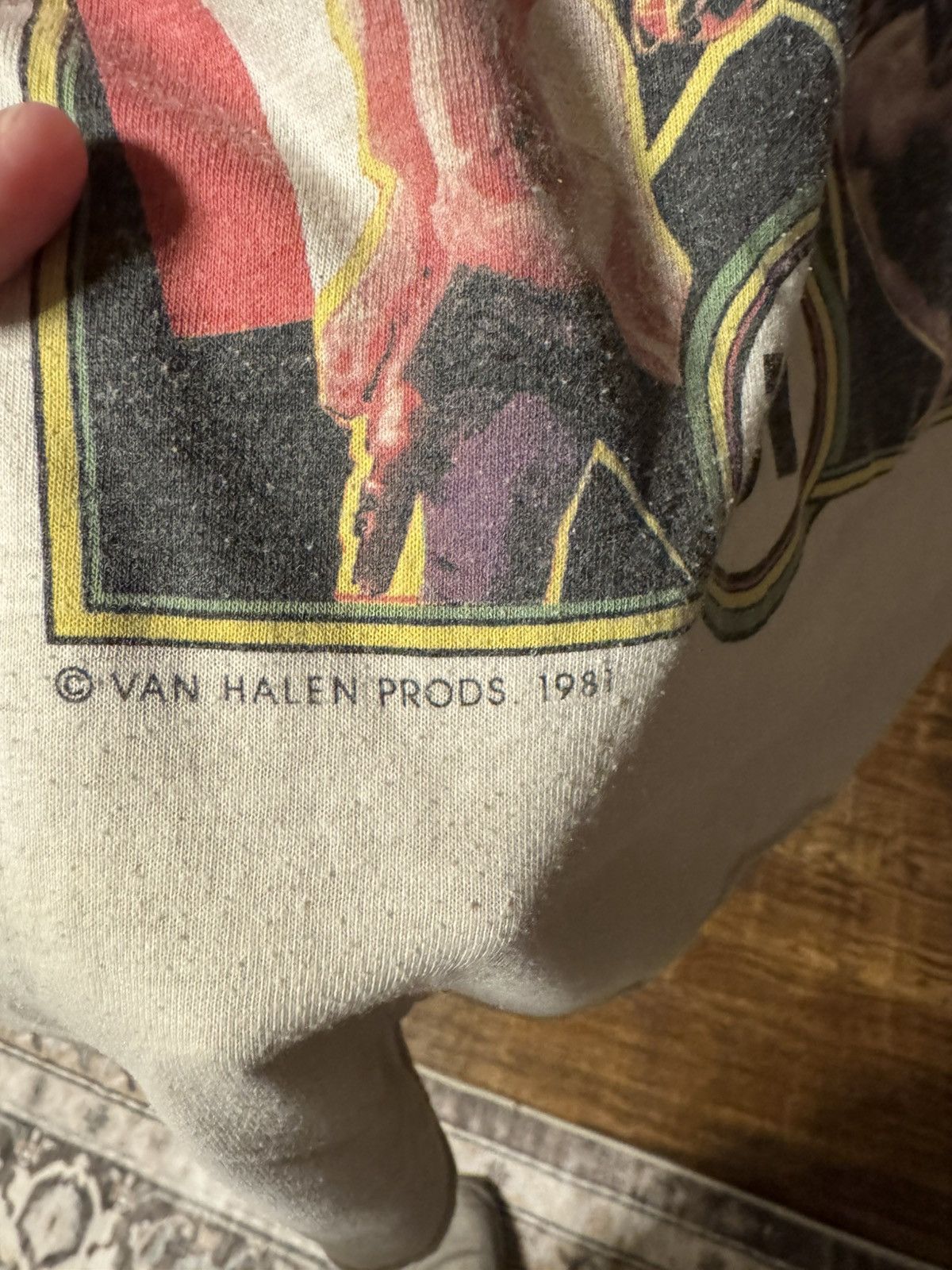 Other Van Halen Worldwide Tour '81 raglan jersey Size US M / EU 48-50 / 2 - 8 Thumbnail
