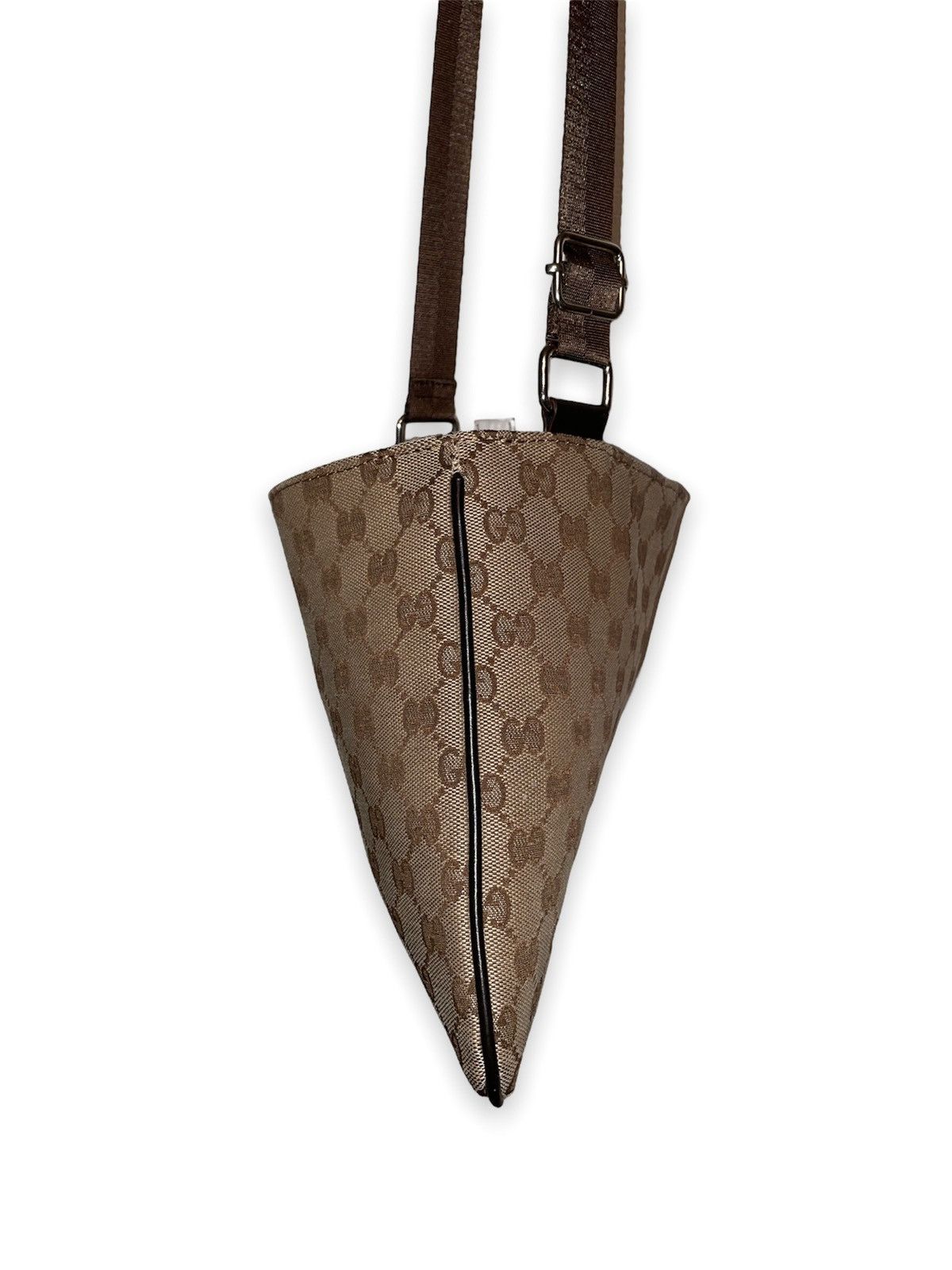 Gucci × Handmade × Vintage Supreme Crossbody HandMade Messenger Side Tote Shoulder Bag Size ONE SIZE - 5 Thumbnail