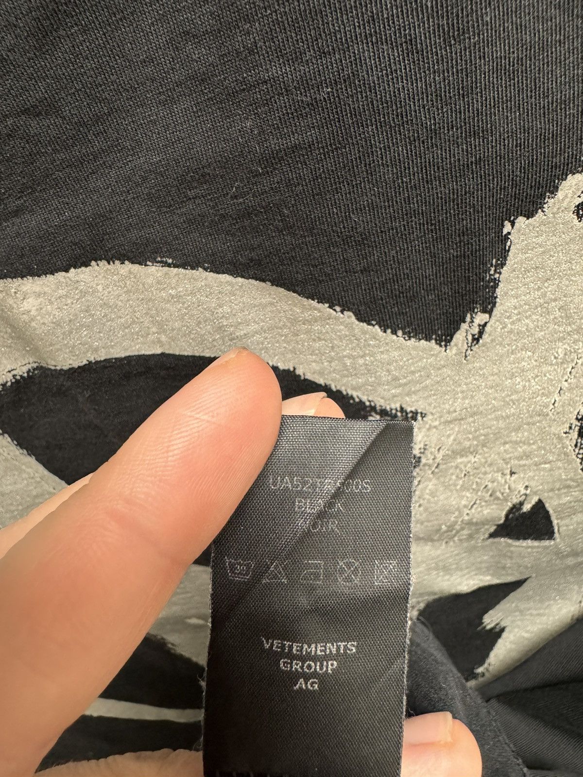 Vetements Vetements big logo streetwear t-shirt gvasalia Size US XS / EU 42 / 0 - 11 Thumbnail