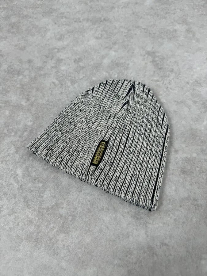 Armani 2000s Armani Scarf & Beanie White Painted Effect Set Size ONE SIZE - 4 Thumbnail