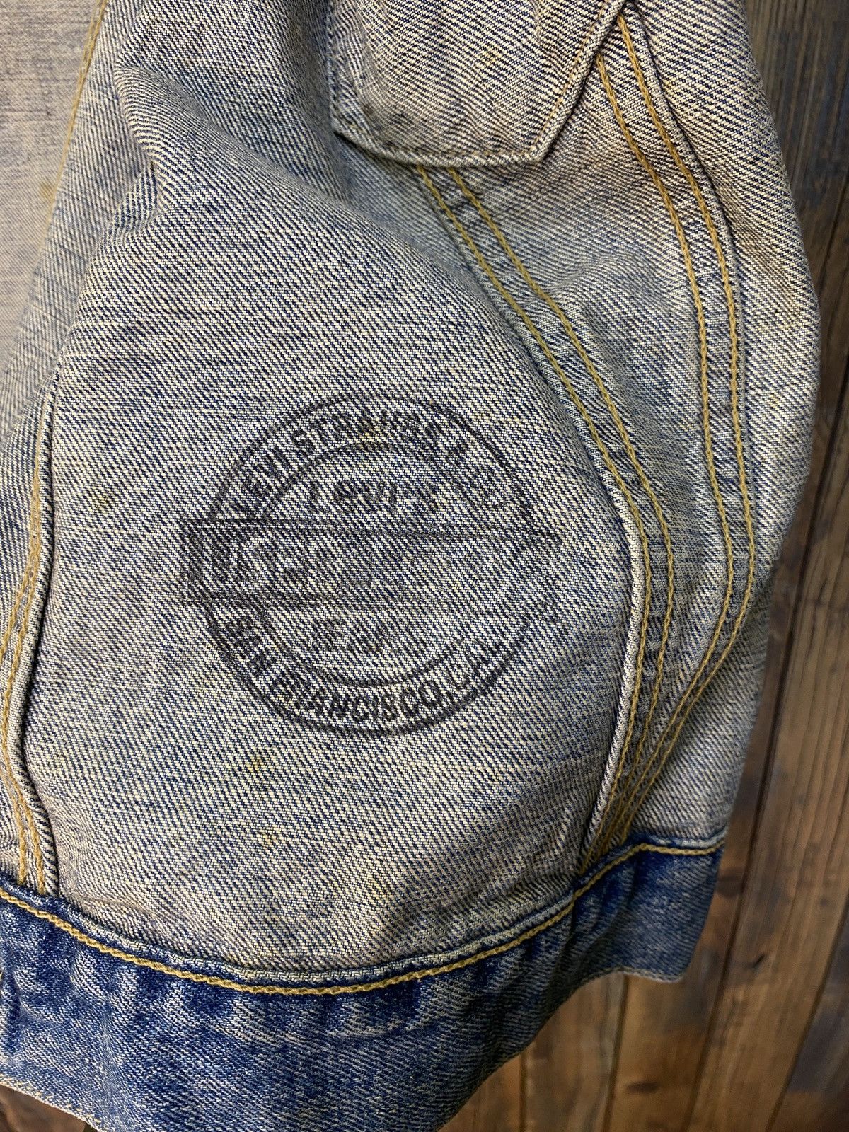 If Six Was Nine × Iron Heart × Levi's Vintage Clothing Vintage 90’s levis big E LOT 557 denim jacket Size US S / EU 44-46 / 1 - 6 Thumbnail
