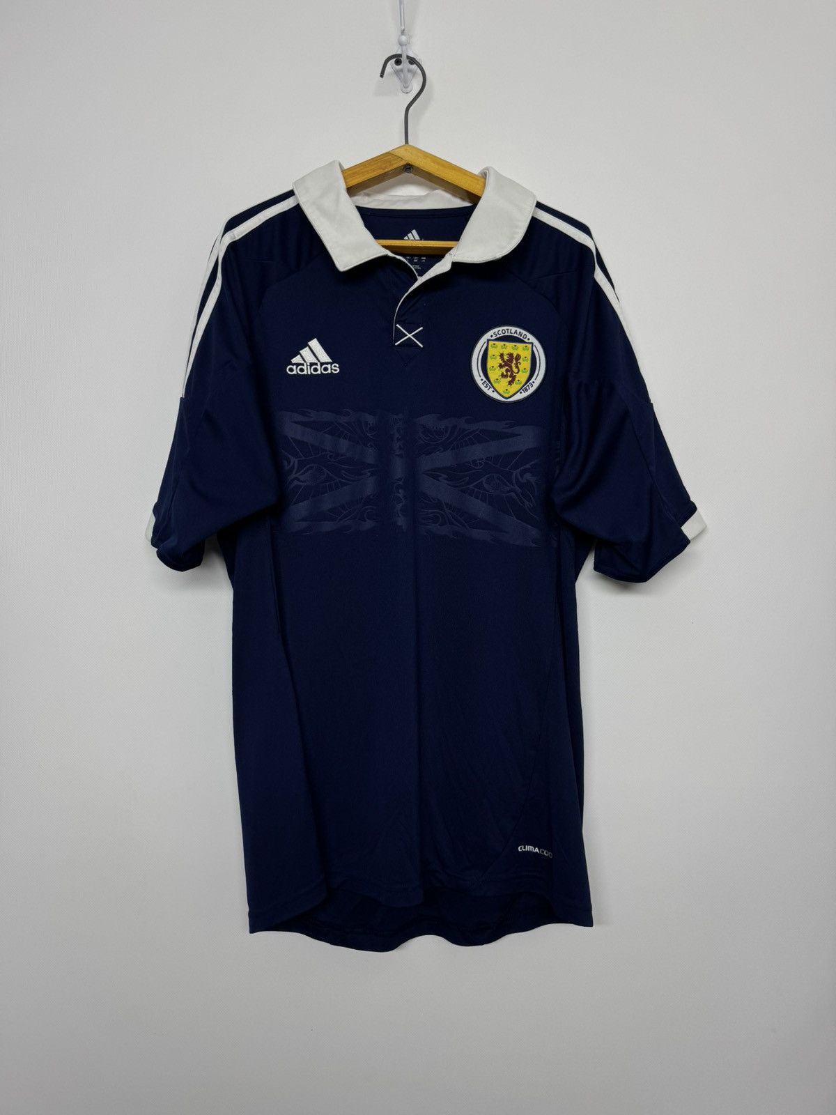 Adidas SCOTLAND 2012 2013 HOME FOOTBALL SHIRT SOCCER JERSEY ADIDAS Size US L / EU 52-54 / 3 - 3 Thumbnail
