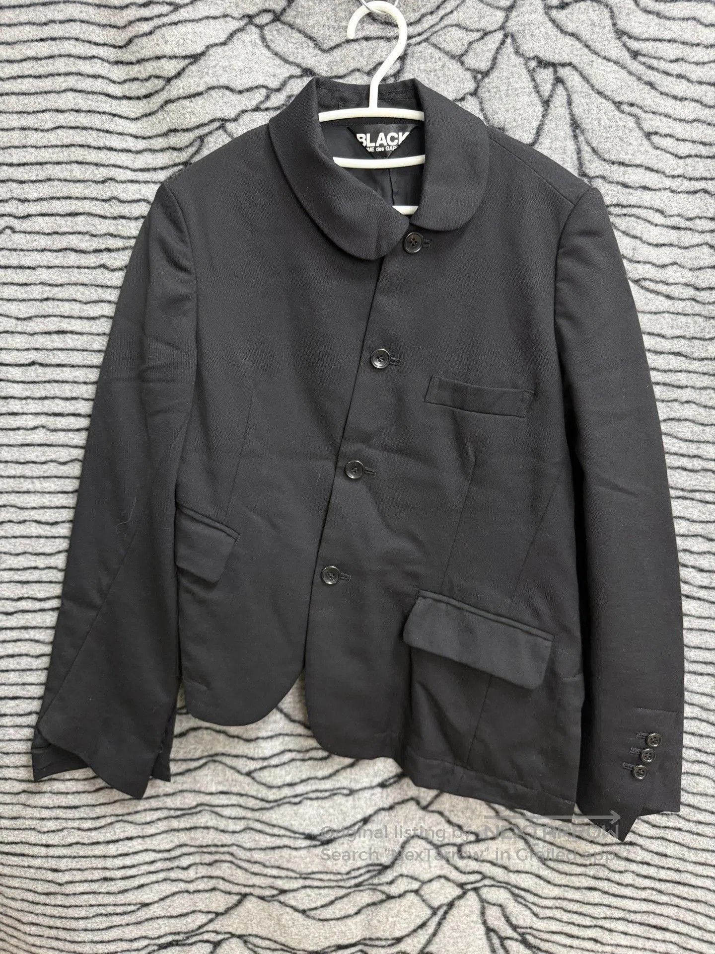 Comme des Garcons Black Comme des Garçons Black Wool Jacket XS. Size XS / US 0-2 / IT 36-38 - 1 Thumbnail