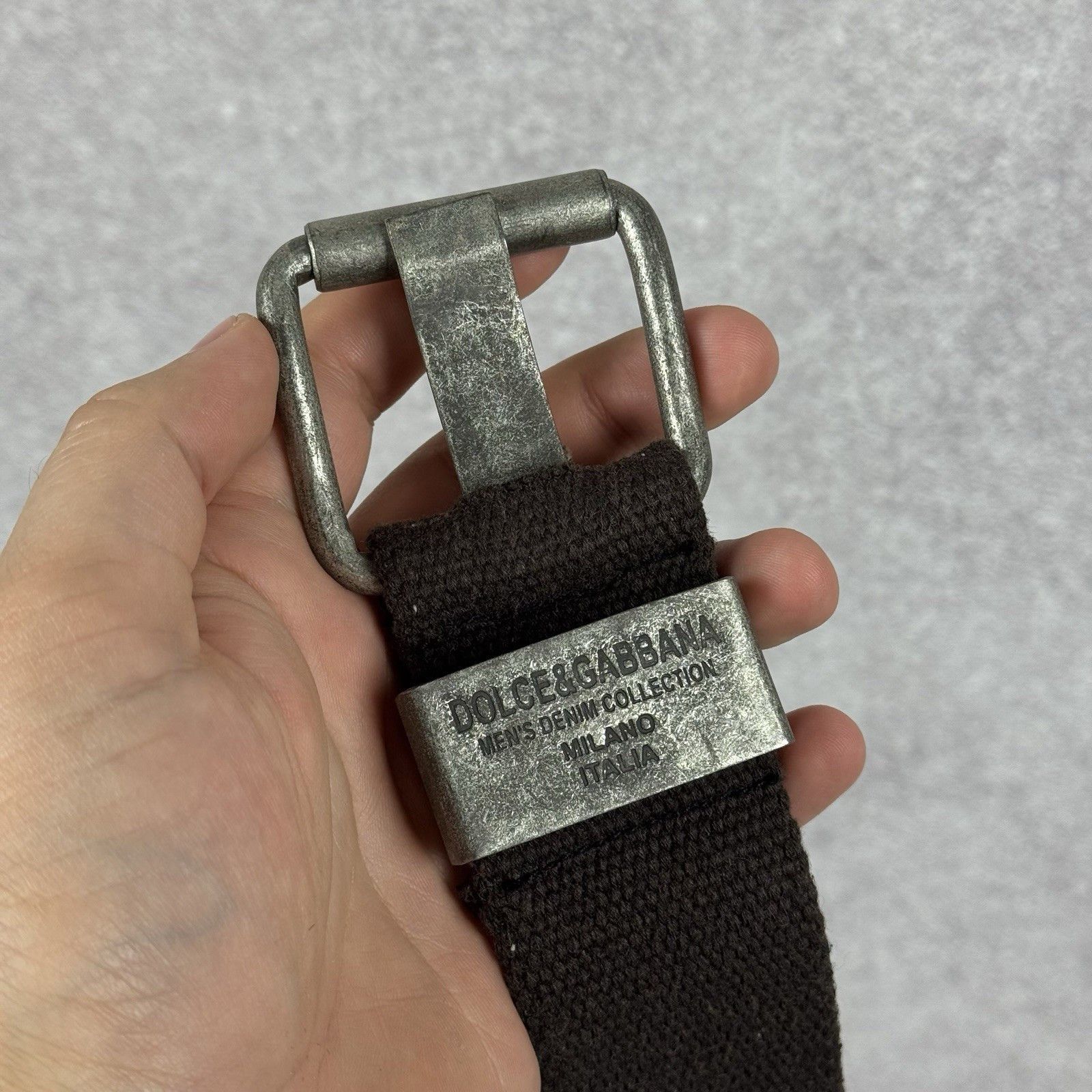 Dolce & Gabbana Dolce Gabbana Men’s Denim Collection Belt Milano Y2K Style V Size ONE SIZE - 3 Thumbnail