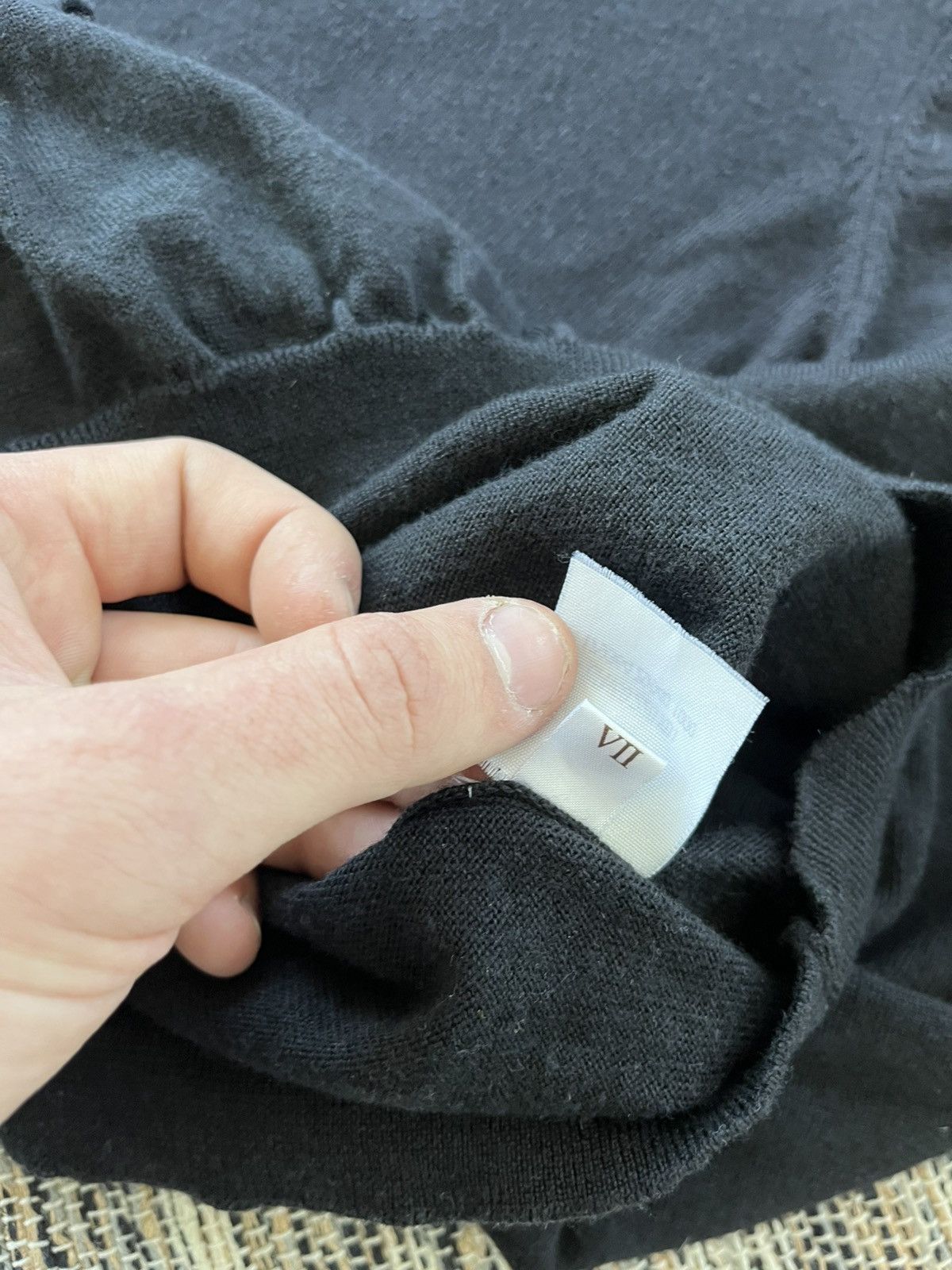 Gucci Vintage Gucci Tom Ford Wool Turtleneck Black Minimalistic Size US XXL / EU 58 / 5 - 11 Thumbnail