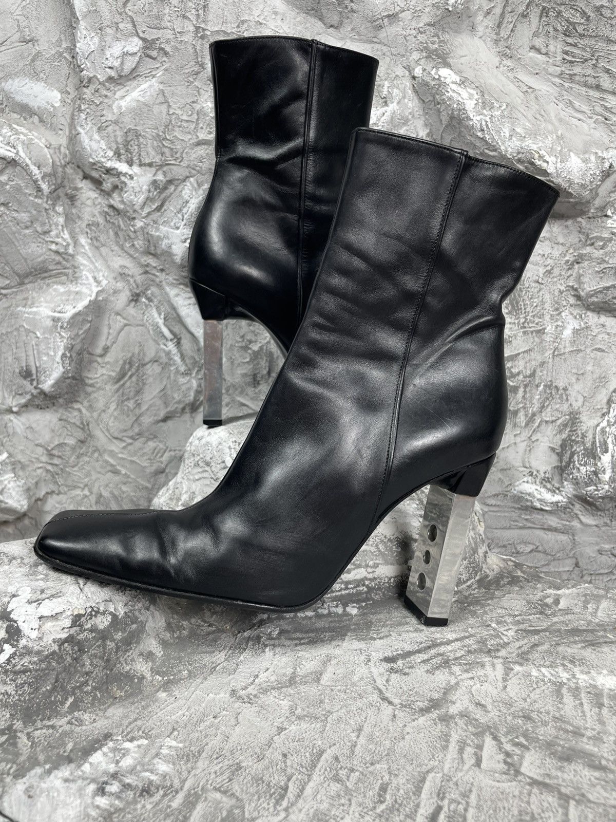 Rick Owens Vintage Y2K Grunge Heels Maison Margiela Rick Owens Style Size US 8.5 / IT 38.5 - 3 Thumbnail