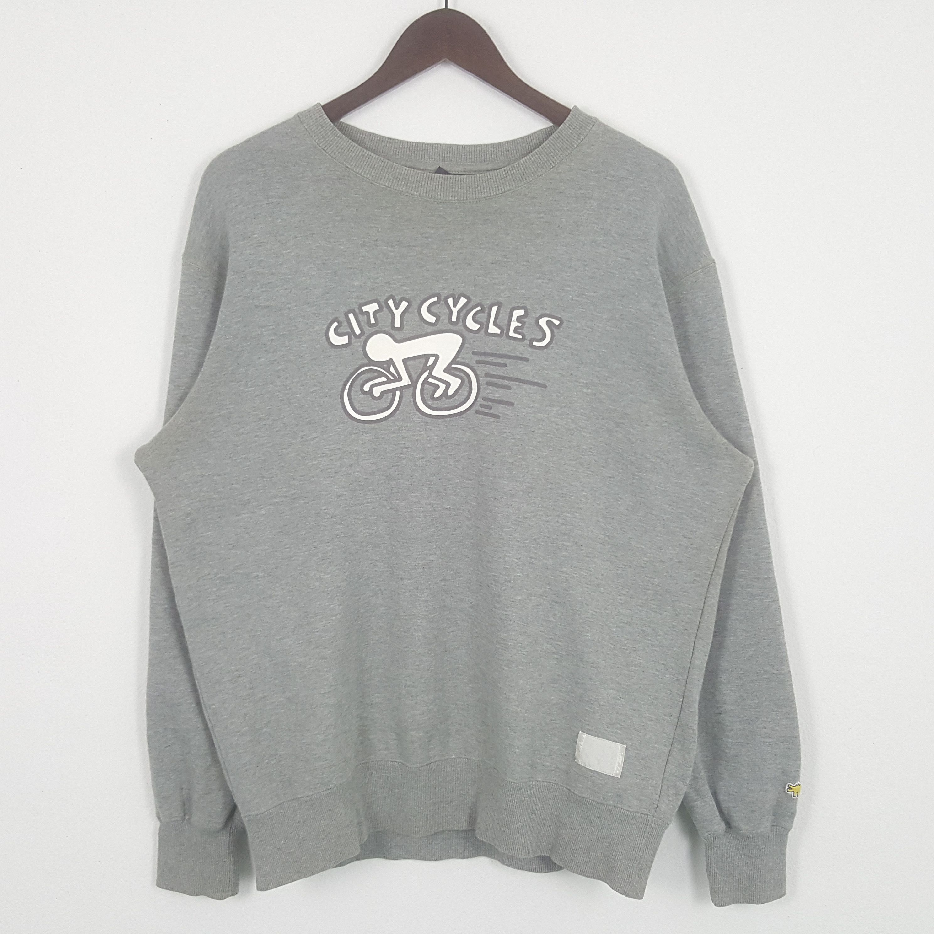 Vintage Keith Haring City Cycles Sweatshirt
