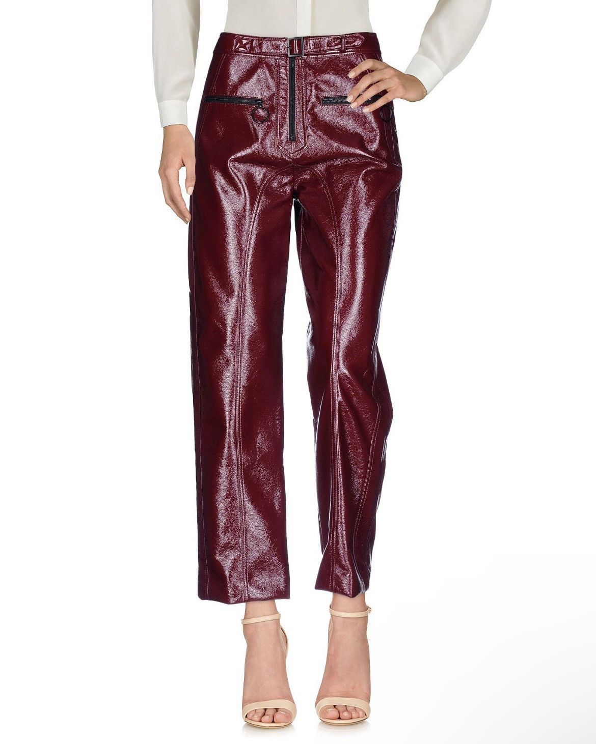 Self-Portrait Self-Portrait Faux Leather Pants size US 2 Size 26" / US 2 / IT 38 - 1 Thumbnail