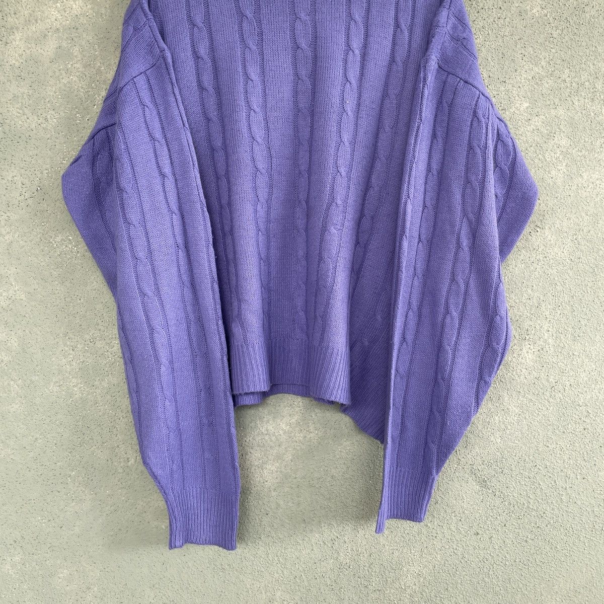Aran Isles Knitwear × Japanese Brand Vintage Japanese Baggy Knitwear Sweater Jumper Free Size Size US XL / EU 56 / 4 - 4 Thumbnail