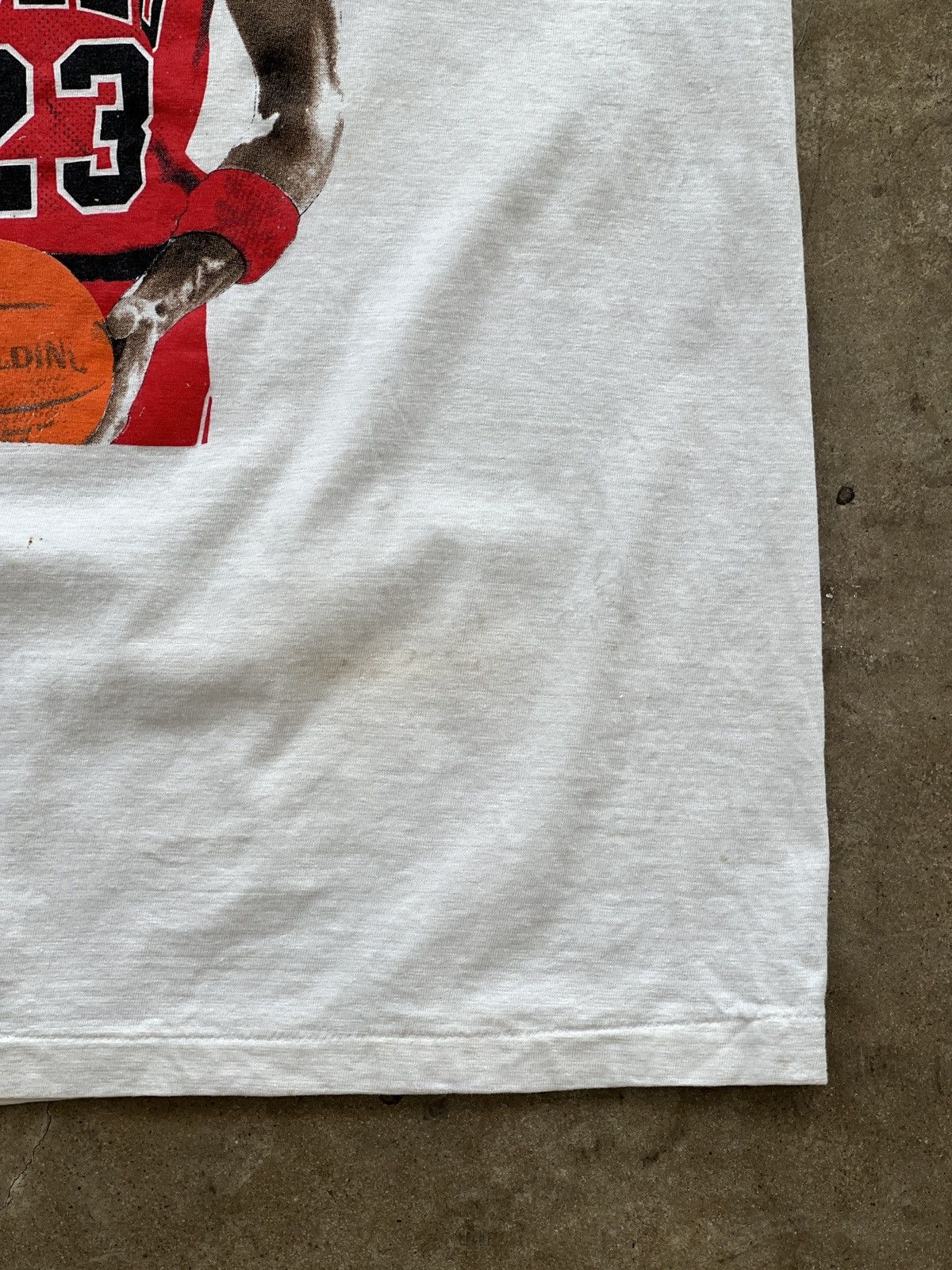 NBA Vintage 90s Michael Jordan Chicago Bulls BOOT Rap Tee XXL Size US XXL / EU 58 / 5 - 7 Thumbnail