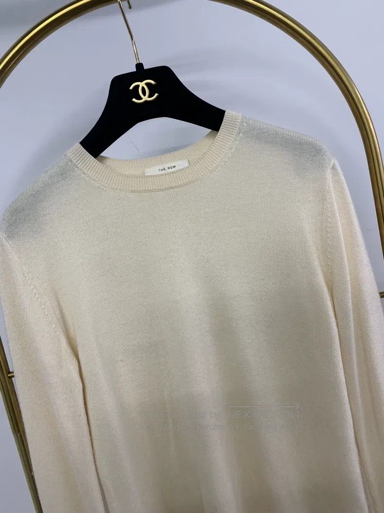 The Row The Row Beige Sweater Size S / US 4 / IT 40 - 2 Thumbnail