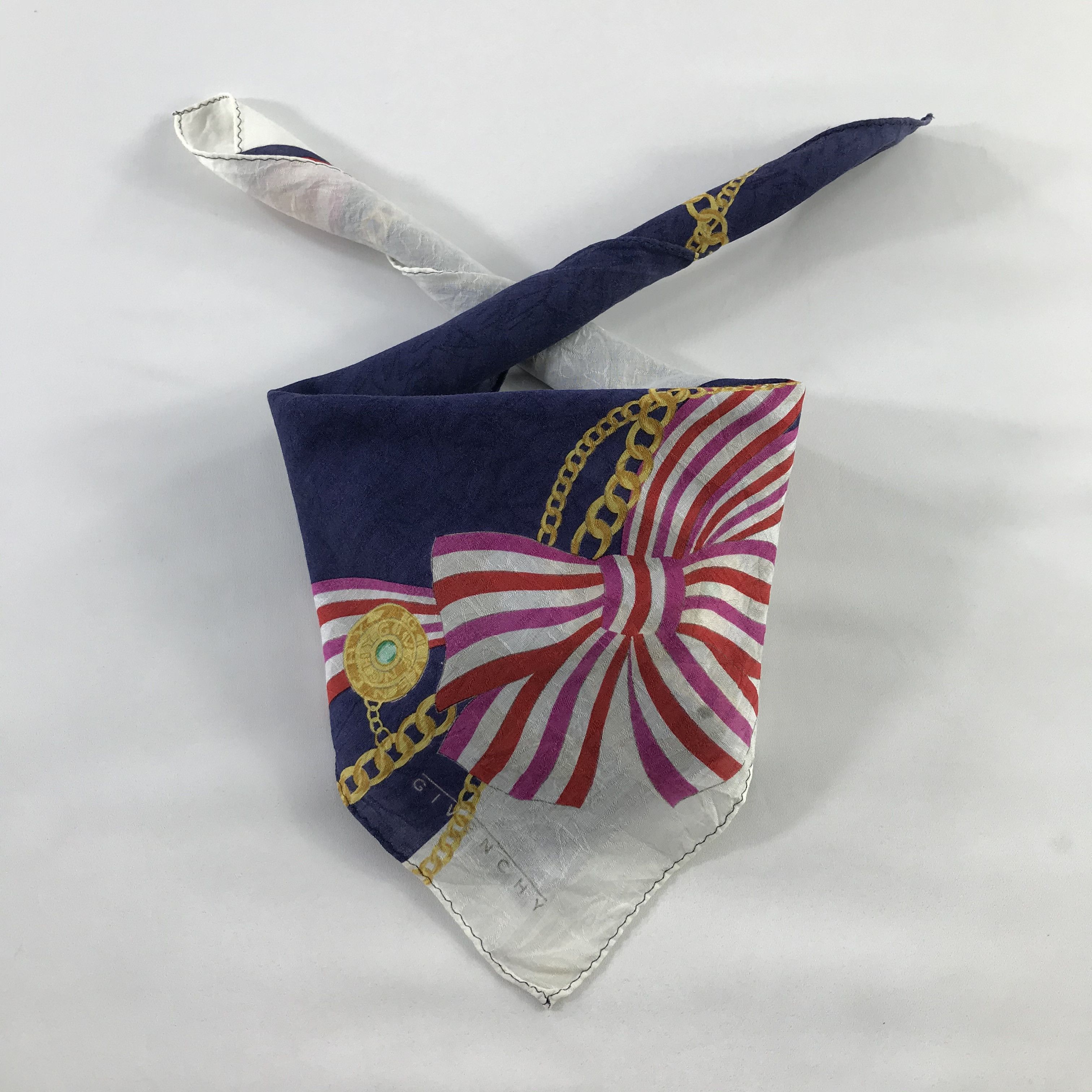 Vintage Vintage Givenchy Bandana / Handkerchief / Neckerchief - S481 Size ONE SIZE - 3 Thumbnail