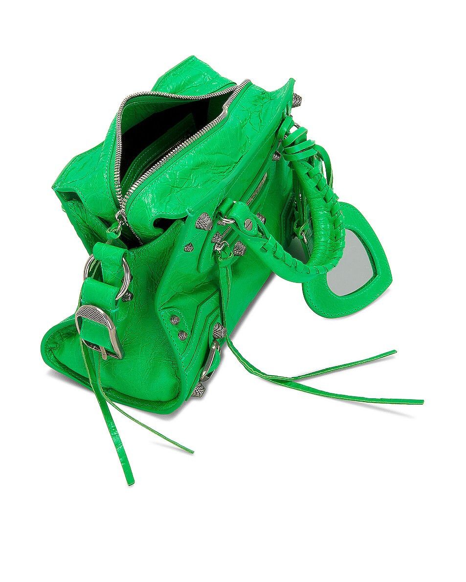 Balenciaga o1srvl11e1124 Size: OS / Neo Cagole XS Handbag in Green Size ONE SIZE - 6 Thumbnail