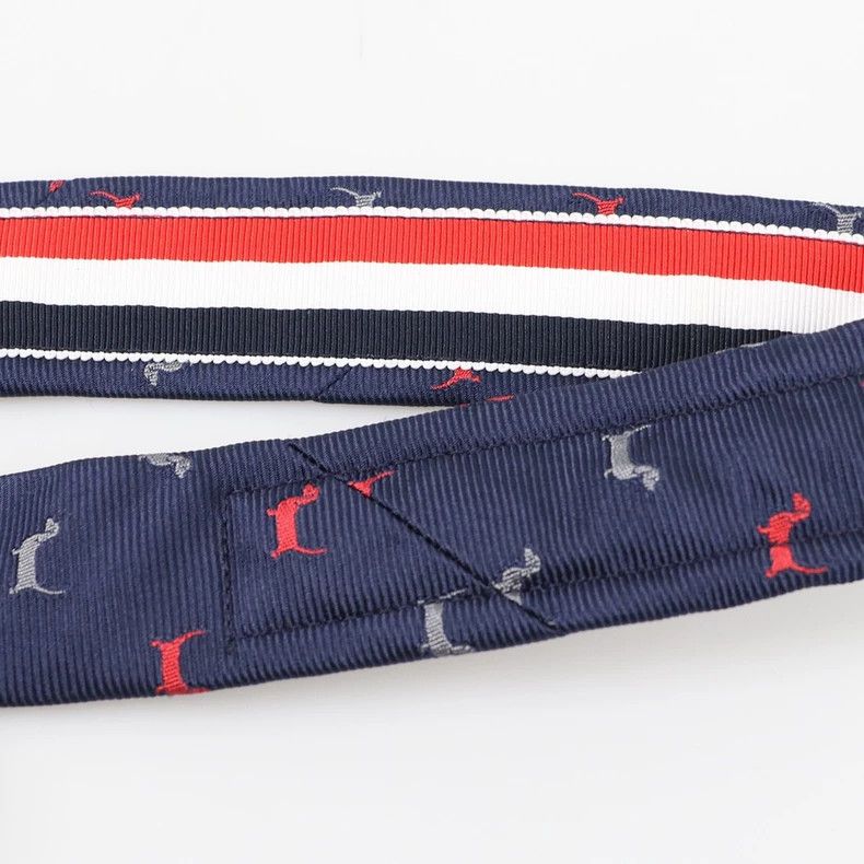 Thom Browne Thom Browne Classic Tibetan blue necktie Size ONE SIZE - 5 Thumbnail