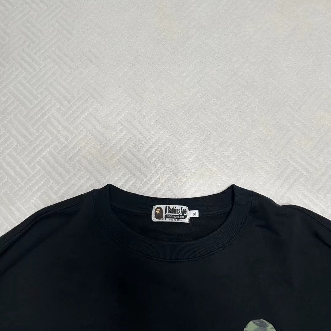 Bape 1ST CAMO BATHING APE CAMO CREWNECK Size US XL / EU 56 / 4 - 2 Thumbnail