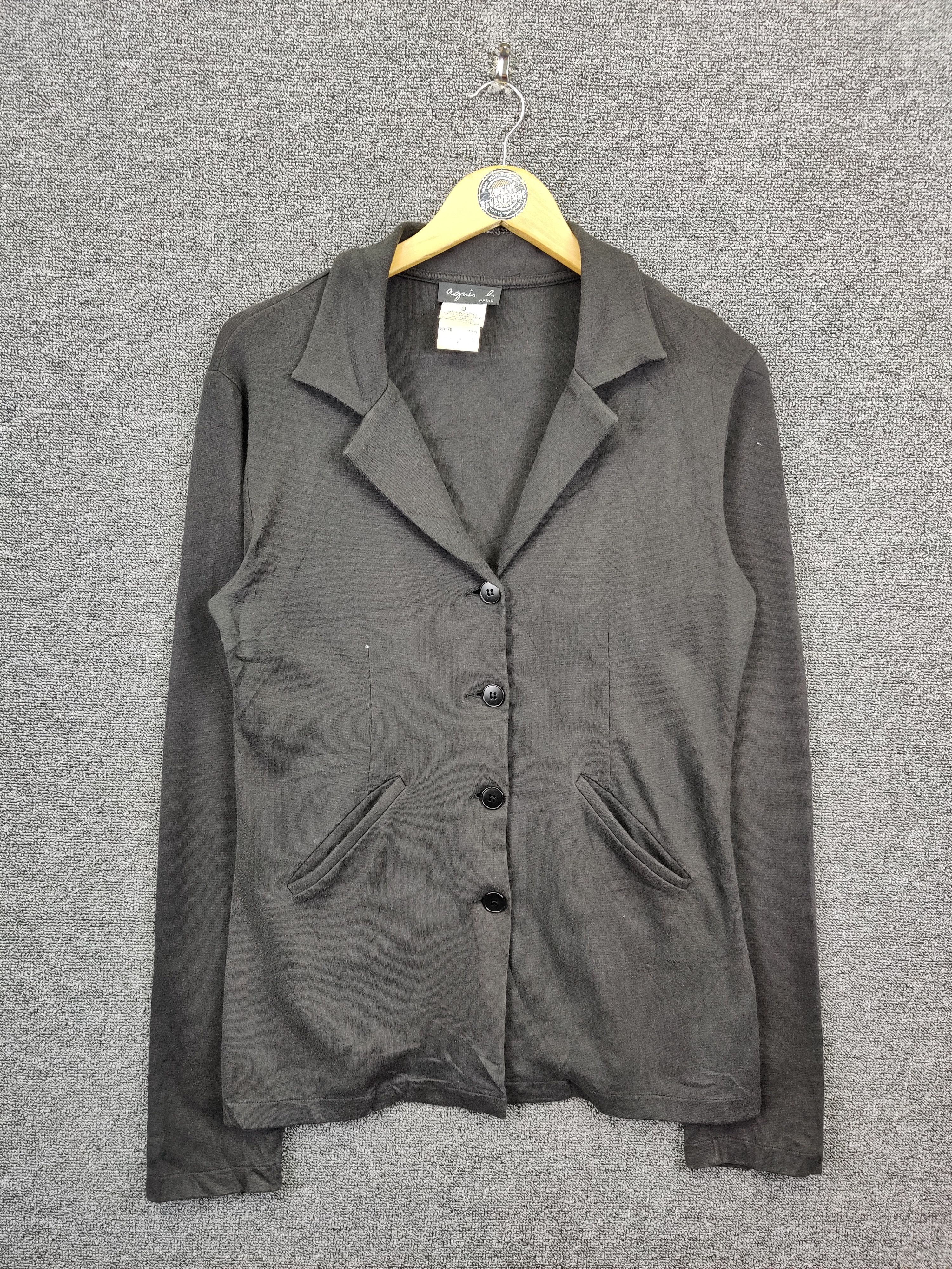 agnes b. Vintage Agnes B France Burton Ups Coat Jacket Size US S / EU 44-46 / 1 - 1 Thumbnail