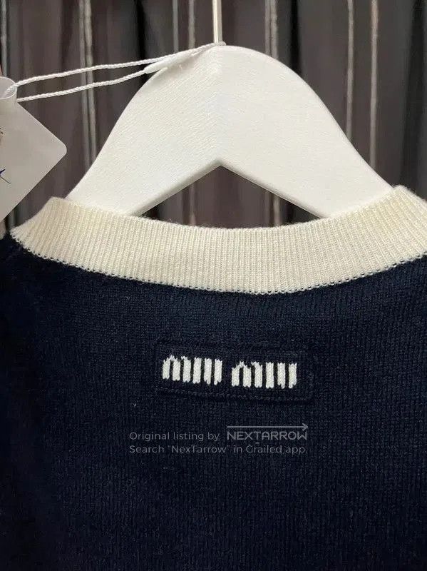 Miu Miu Miu Miu Summer Black Short Sleeve T-Shirt . Size XXS / US 00 / IT 34 - 5 Thumbnail