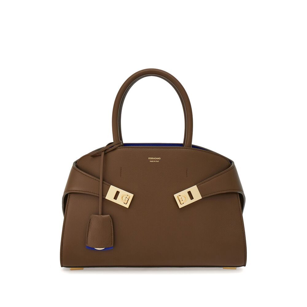 Salvatore Ferragamo Ferragamo BROWN Tote Bags Size ONE SIZE - 1 Thumbnail