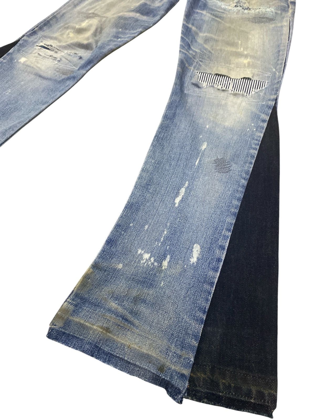 If Six Was Nine × Tornado Mart Vintage Tornado Mart Flared Denim Size US 32 / EU 48 - 6 Thumbnail