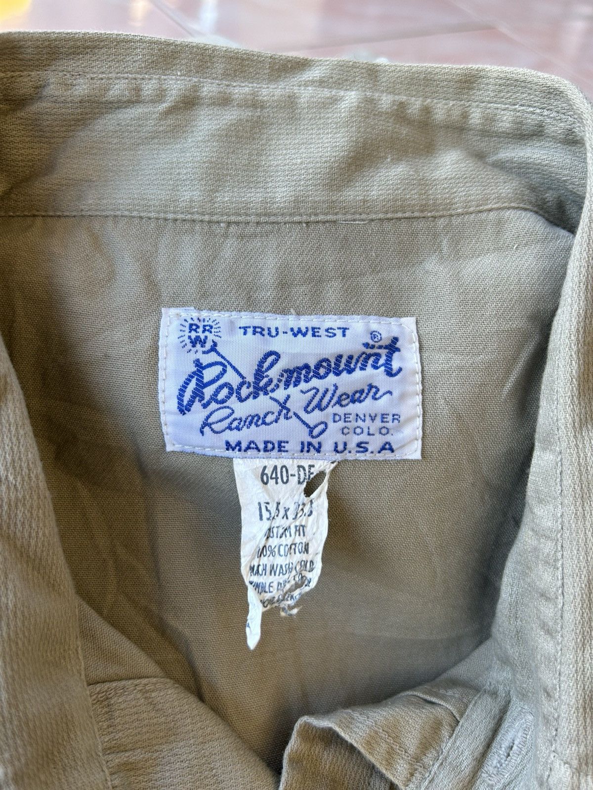 Rockmount Ranch Wear × Vintage Rockmount Ranch Wear Button Ups Shirt Size US M / EU 48-50 / 2 - 9 Thumbnail