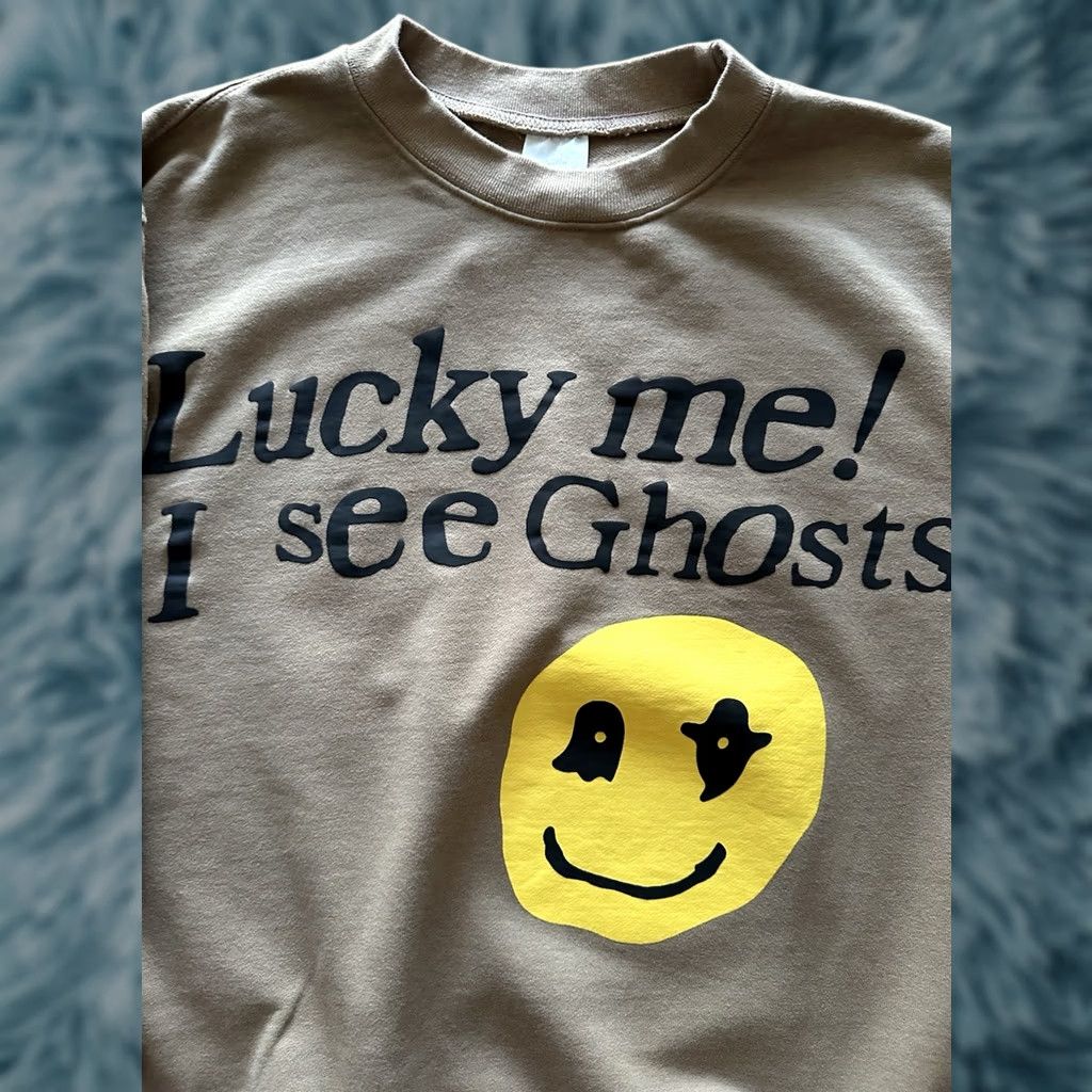 Vintage Camp Flog Gnaw Kanye West Kid Cudi Lucky Me I See Ghosts Sweater Crew neck Med Size US M / EU 48-50 / 2 - 1 Thumbnail