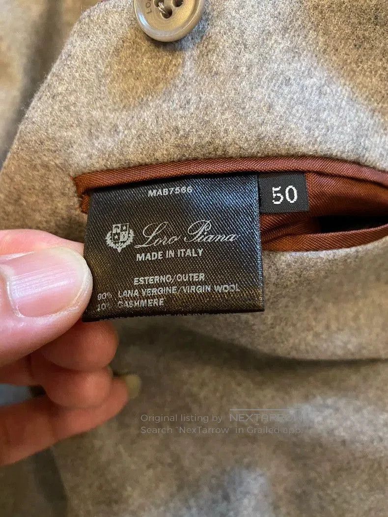 Loro Piana LoroPiana Double-Breasted Wool Suit Jacket. Size US M / EU 48-50 / 2 - 7 Thumbnail