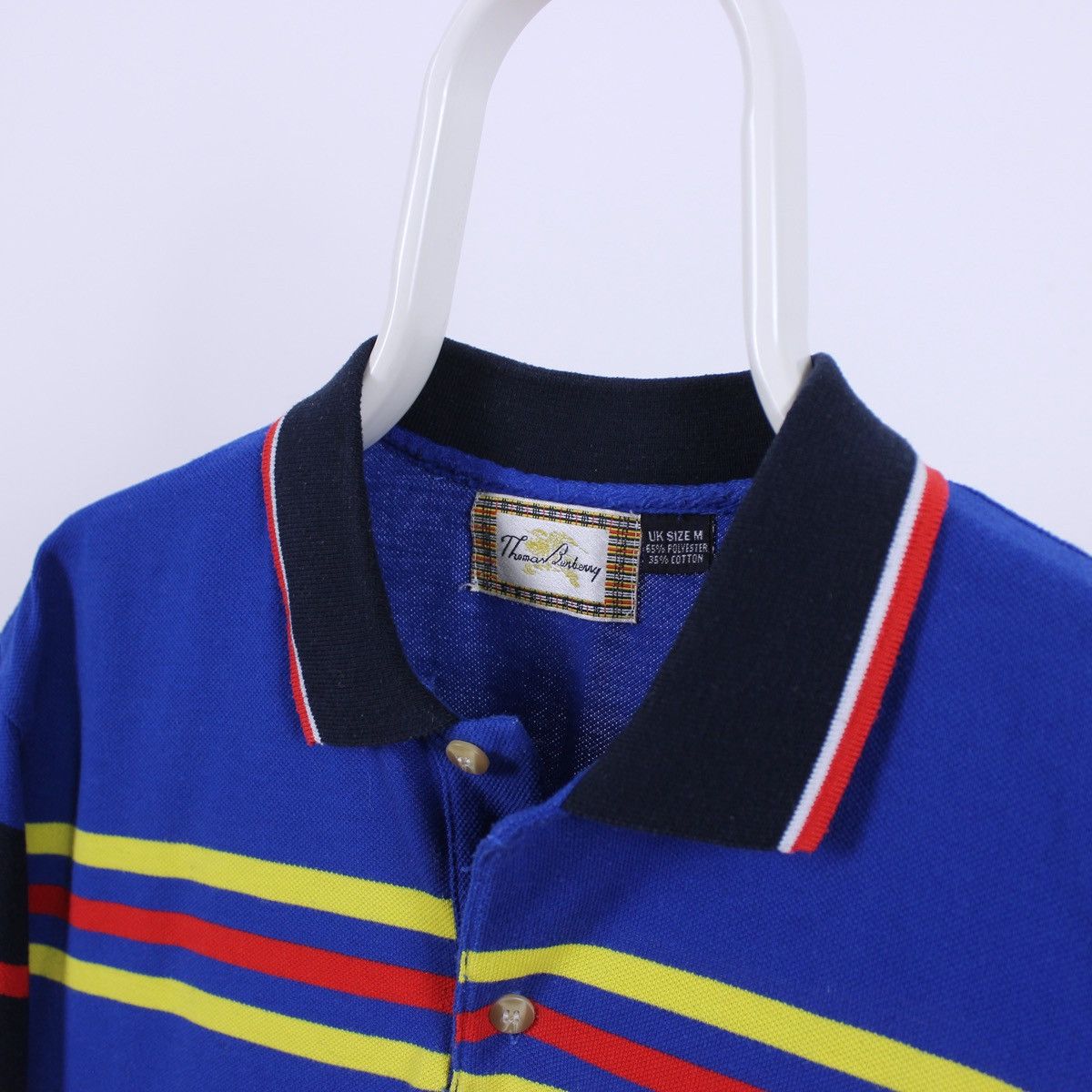 Burberry Vintage Thomas Burberry Short Sleeve Polo Size US M / EU 48-50 / 2 - 3 Thumbnail