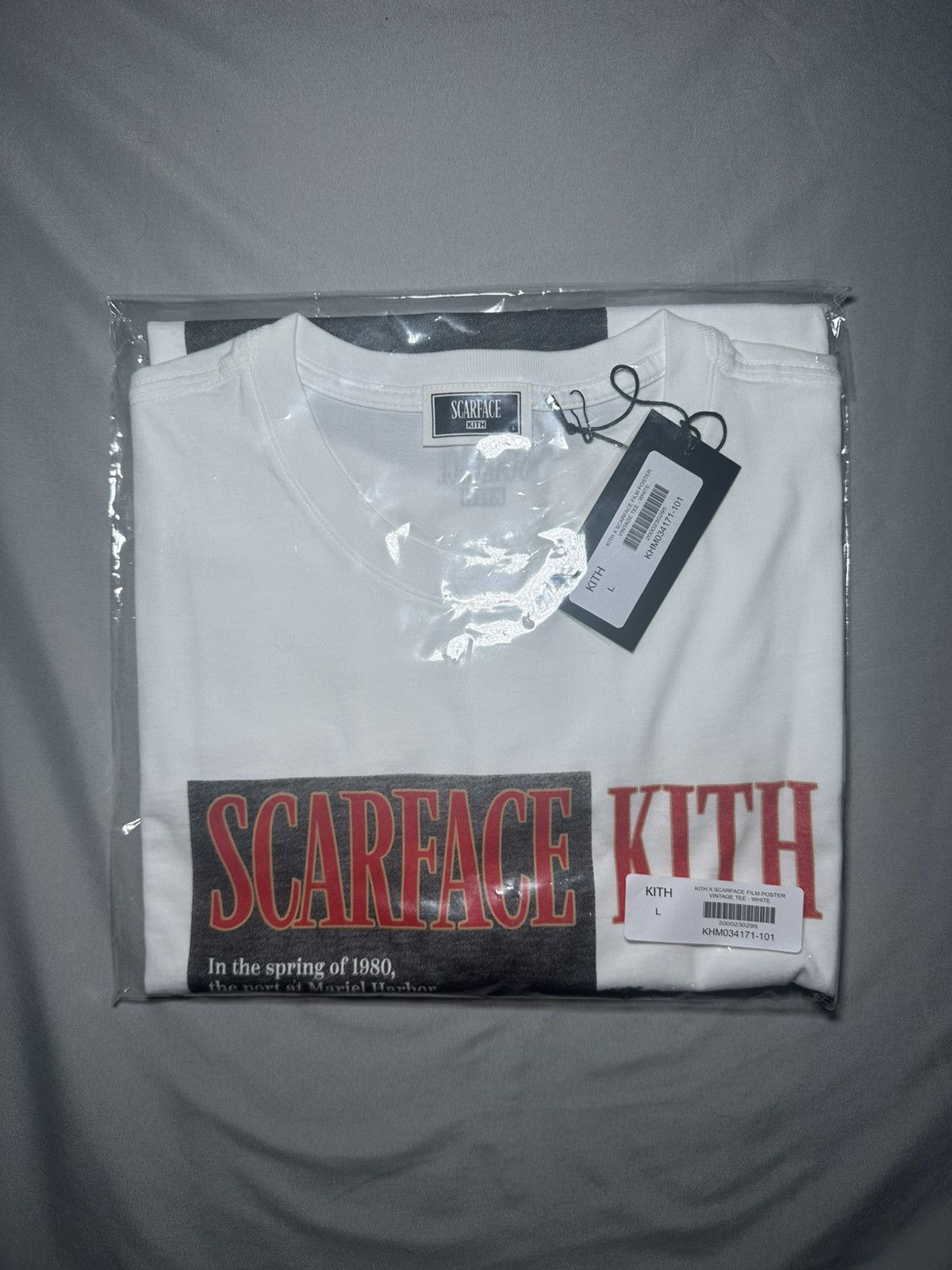 Kith for Scarface Film Poster VintageTee ☆25SS☆Kith