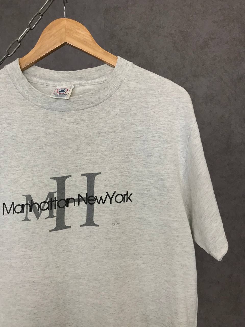 Vintage Manhattan New York vintage USA tee Size US M / EU 48-50 / 2 - 2 Thumbnail