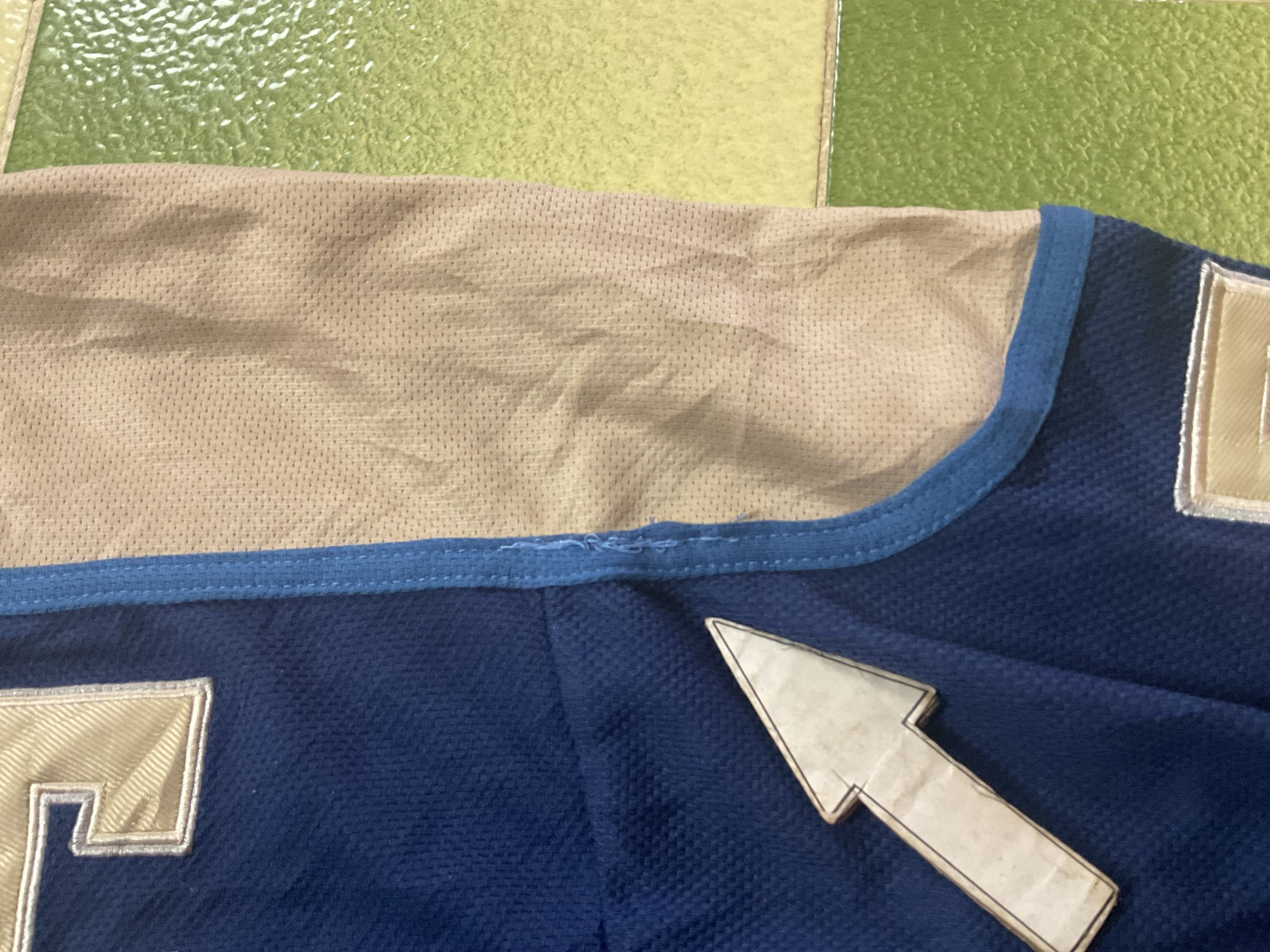 NHL Columbus Blue Jackets #61 Nash Vintage Jersey Fight Strap Size US XL / EU 56 / 4 - 9 Thumbnail