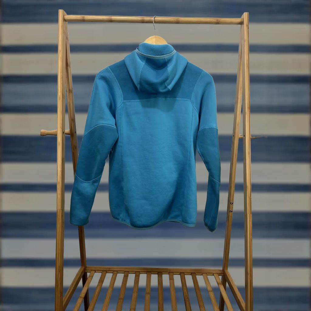 Patagonia Patagonia Women's Piton Hybrid Hoody Polartec Blue Full Zip Jacket M Female Blue Piton Hydrid Hoody Jacket Womens 90s Size M / US 6-8 / IT 42-44 - 1 Thumbnail