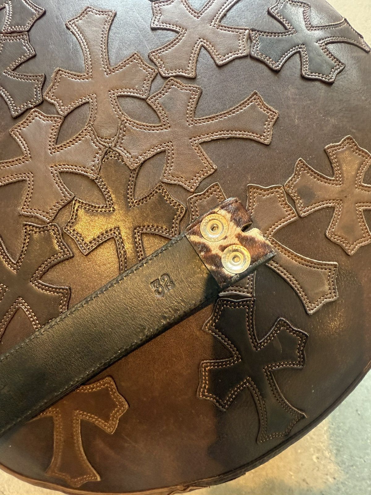 CHROME HEARTS X BELLA HADID CHEETAH STRAP