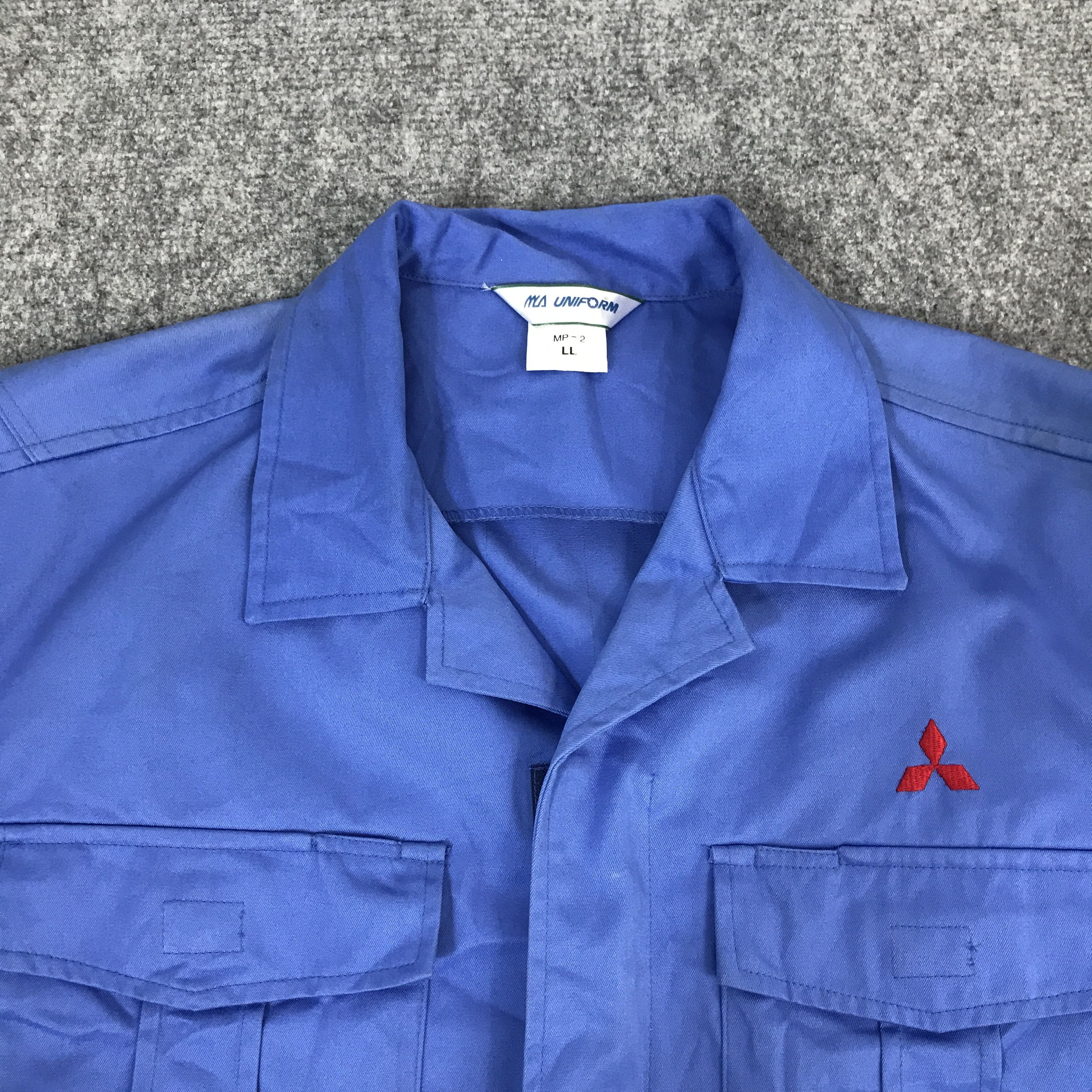 Japanese Brand Mitsubishi Racing Custom Worker Japan Sport Jacket Size US L / EU 52-54 / 3 - 9 Thumbnail