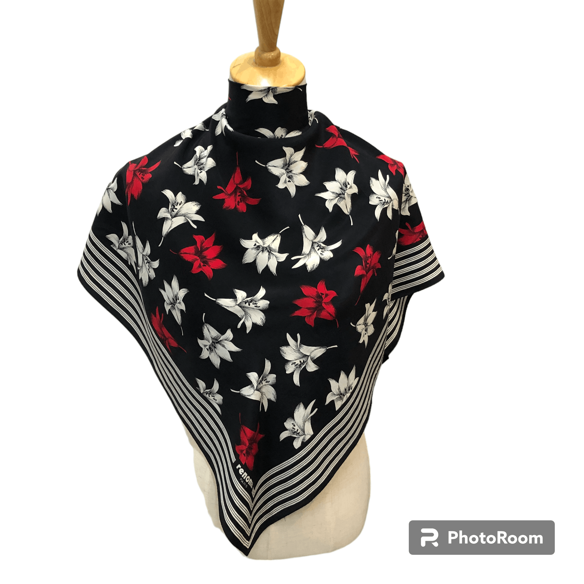 Renoma Renoma Floral Silk Scarf M1239 Size ONE SIZE - 1 Thumbnail