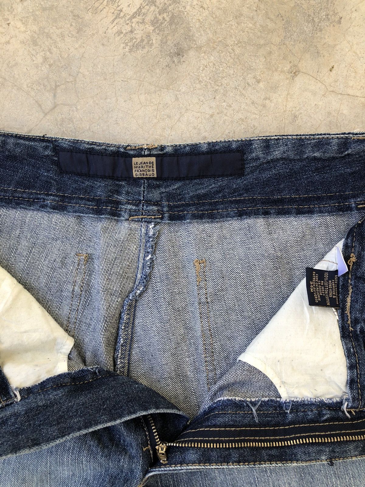 Marithe + Francois Girbaud Le Jean Marithe Francois Gurbaud Y2k M+FG Strap Baggy Denim Size US 34 / EU 50 - 15 Thumbnail