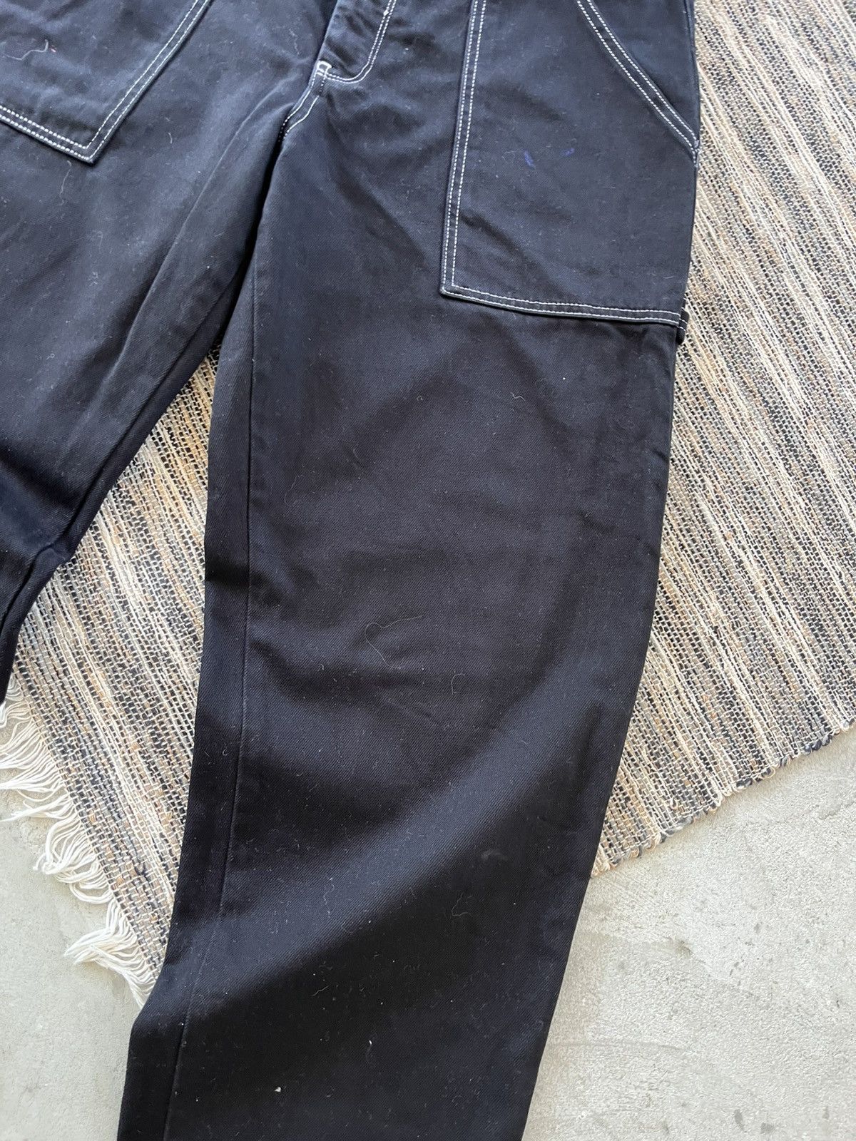 Carhartt Vintage Homeboy Loud Couture Black Baggy Denim Jeans 34x34 Size US 34 / EU 50 - 6 Thumbnail