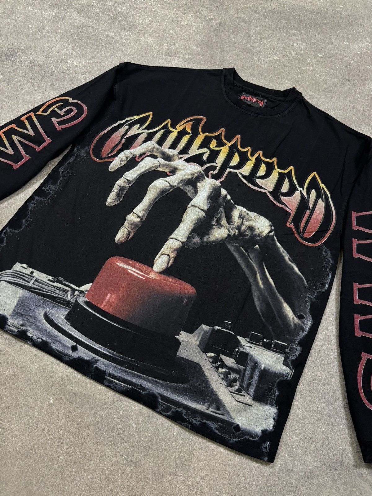 Godspeed Godspeed Code Red Longsleeve, Black Size US L / EU 52-54 / 3 - 3 Thumbnail