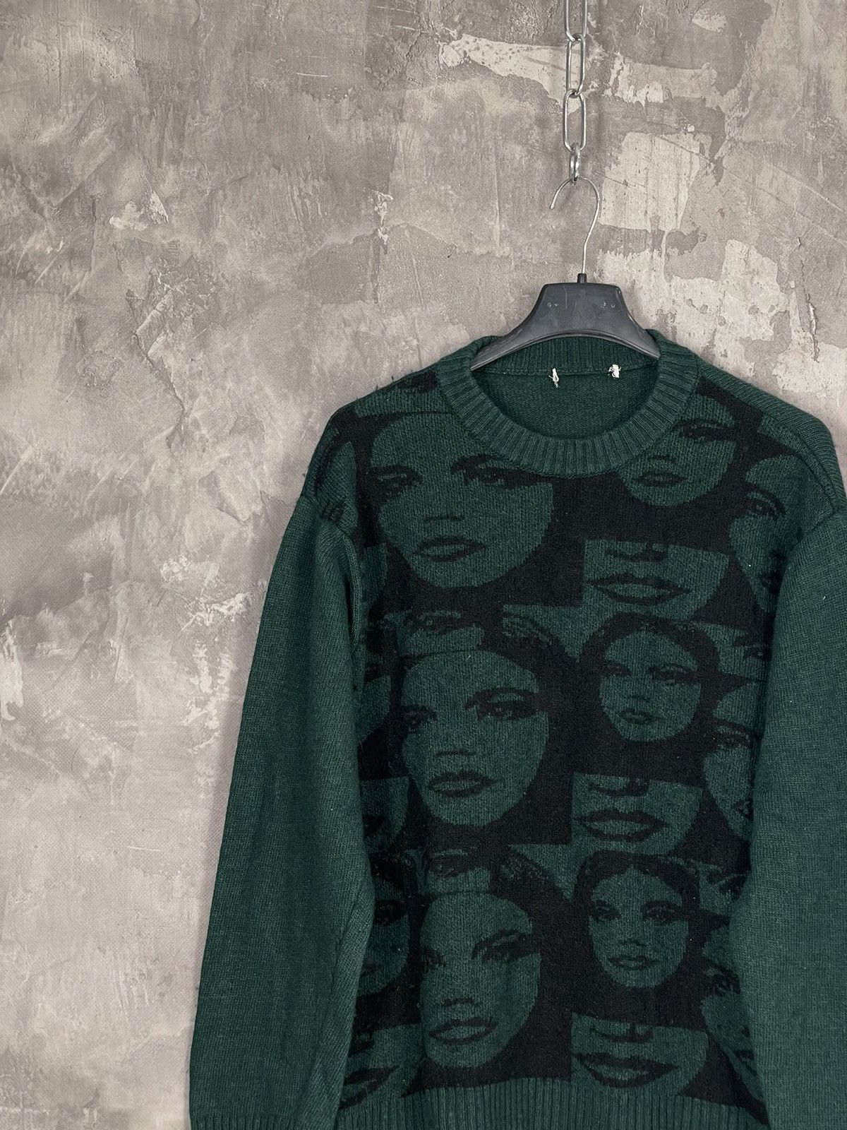Hysteric Glamour × Japanese Brand × Vintage Avant Garde Multi Logo Girl Hysteric Glamour Style Sweater Size M / US 6-8 / IT 42-44 - 4 Thumbnail