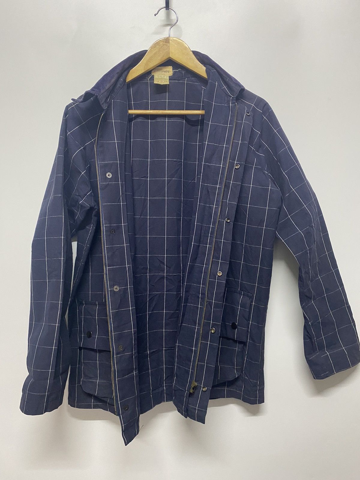 Japanese Brand Vintage Caliner Full Zipper Jacket Japan Brand Size US L / EU 52-54 / 3 - 3 Thumbnail