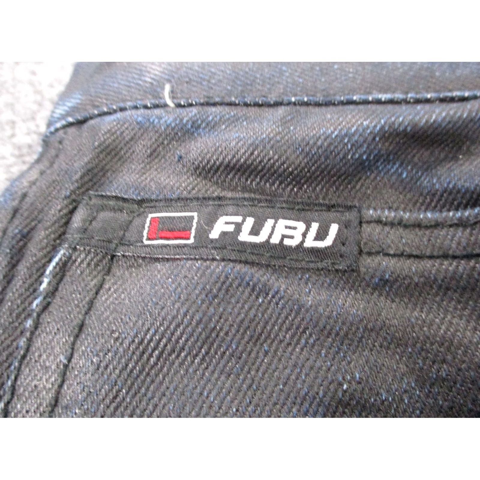 Fubu FUBU Jeans Mens 36 X 34 Blue Denim Skater Y2K Baggy Straight Jeans Size US 36 / EU 52 - 7 Thumbnail